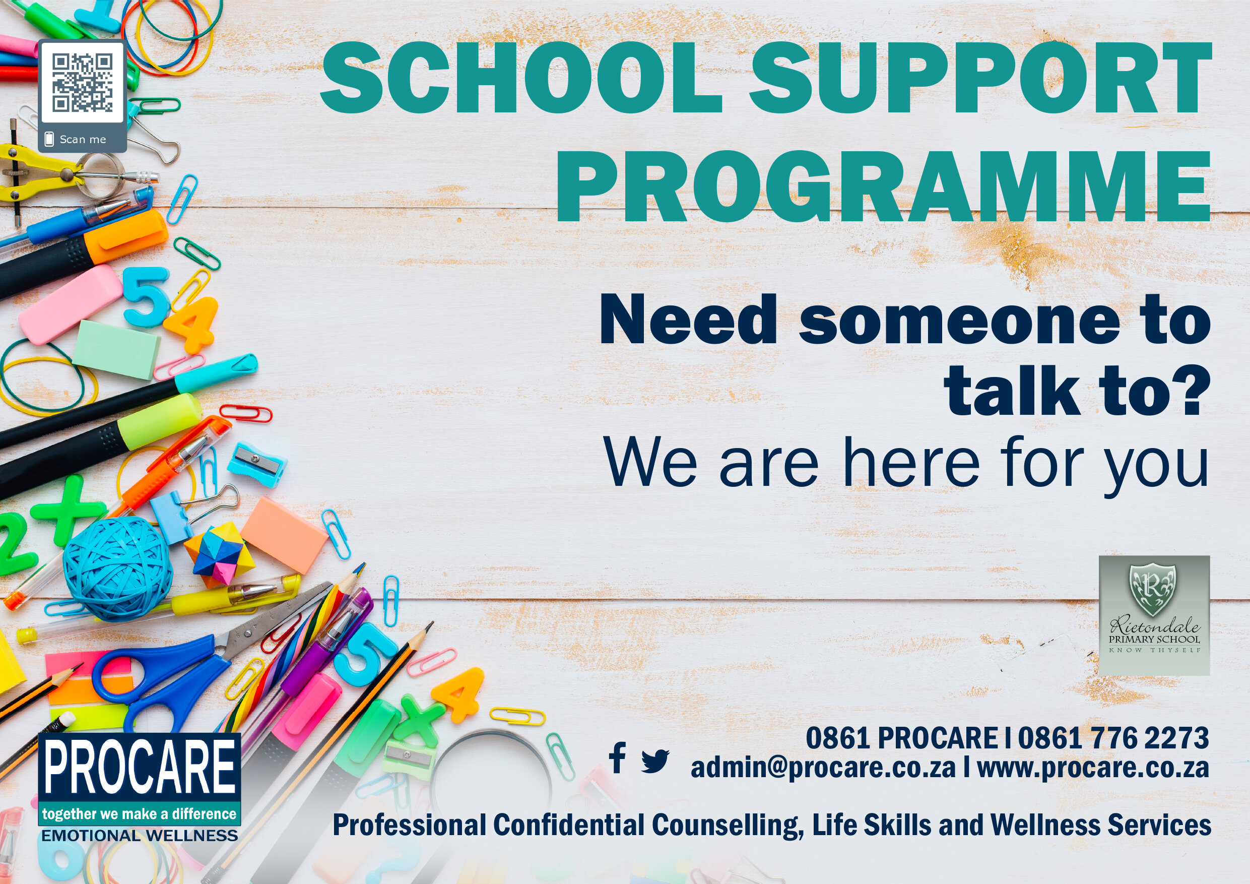 SCHOOL SUPPORT  PROGRAMME Poster 2021