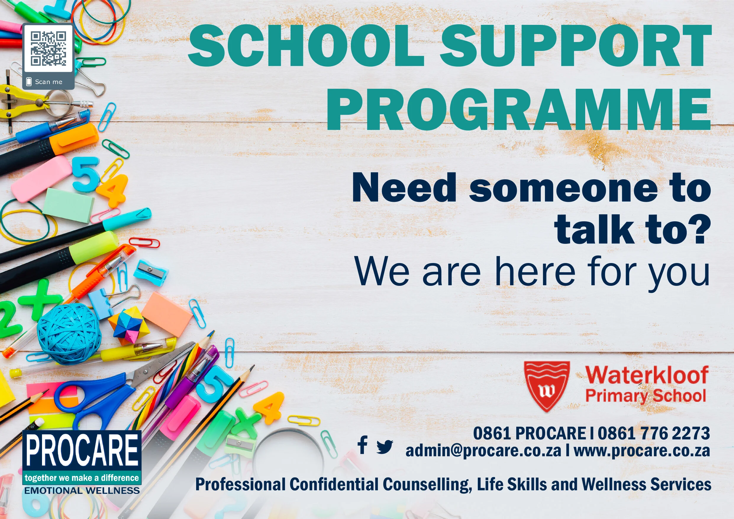 SCHOOL SUPPORT  PROGRAMME Poster 2021