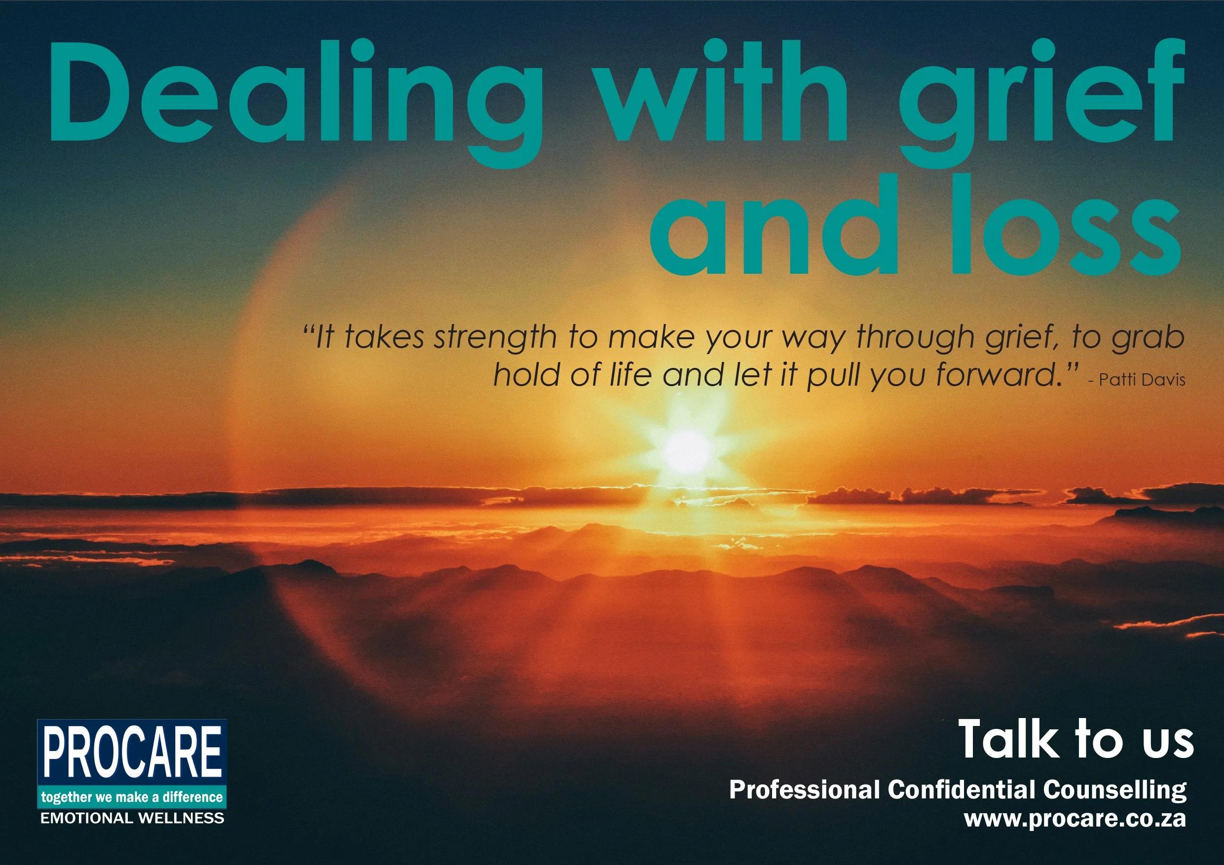 Dealing with grief and loss 2021