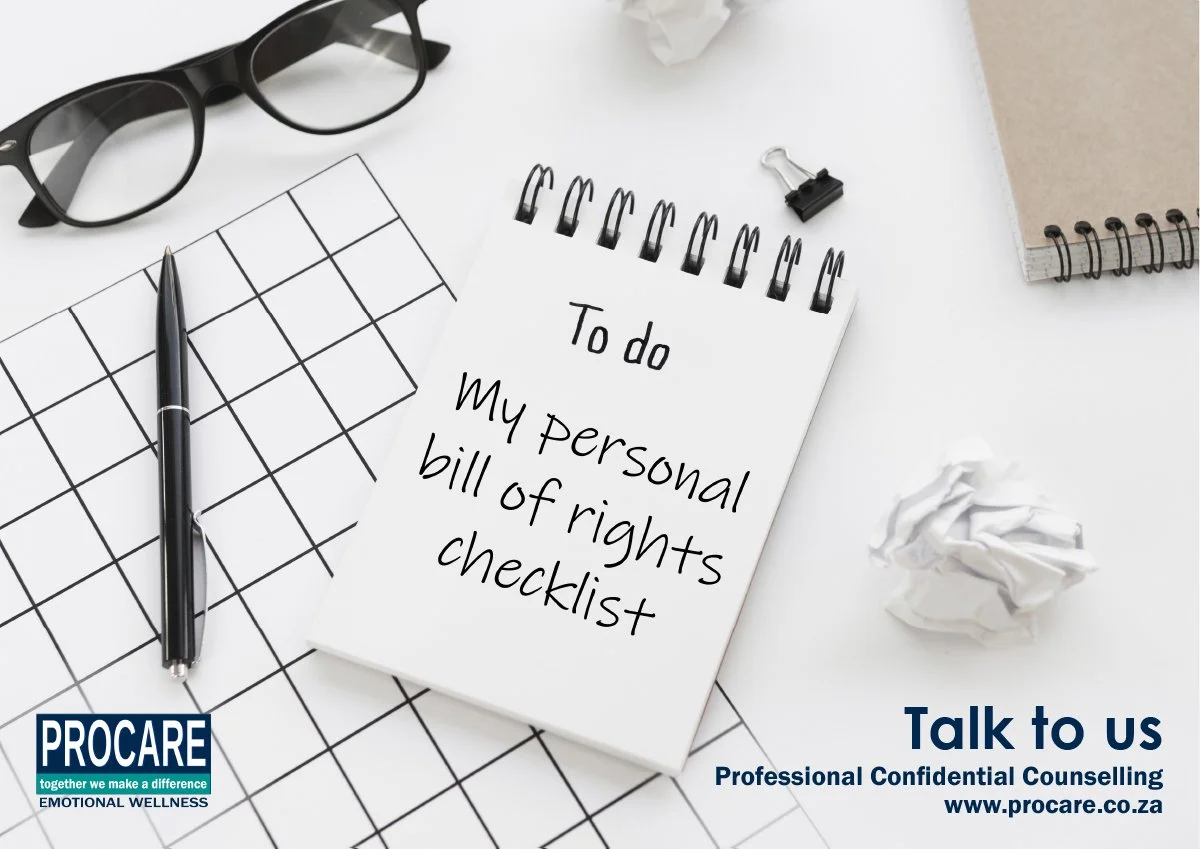 Personal Rights Checklist 2022