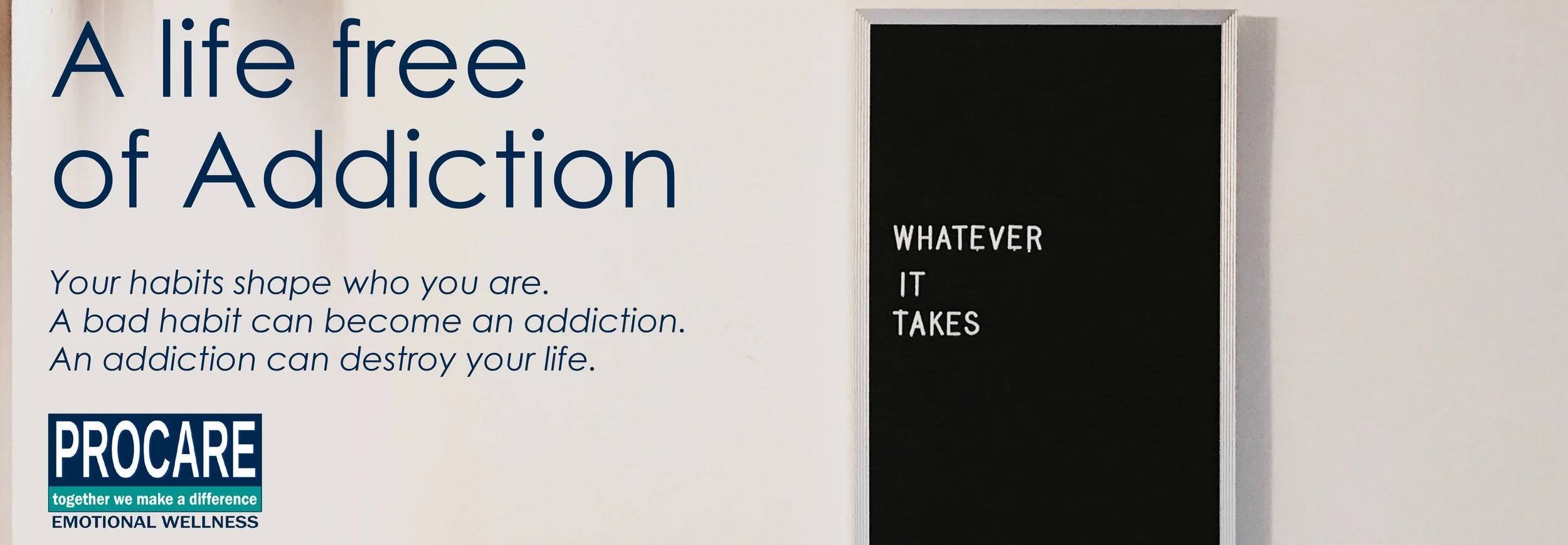 A life free of addiction 2022