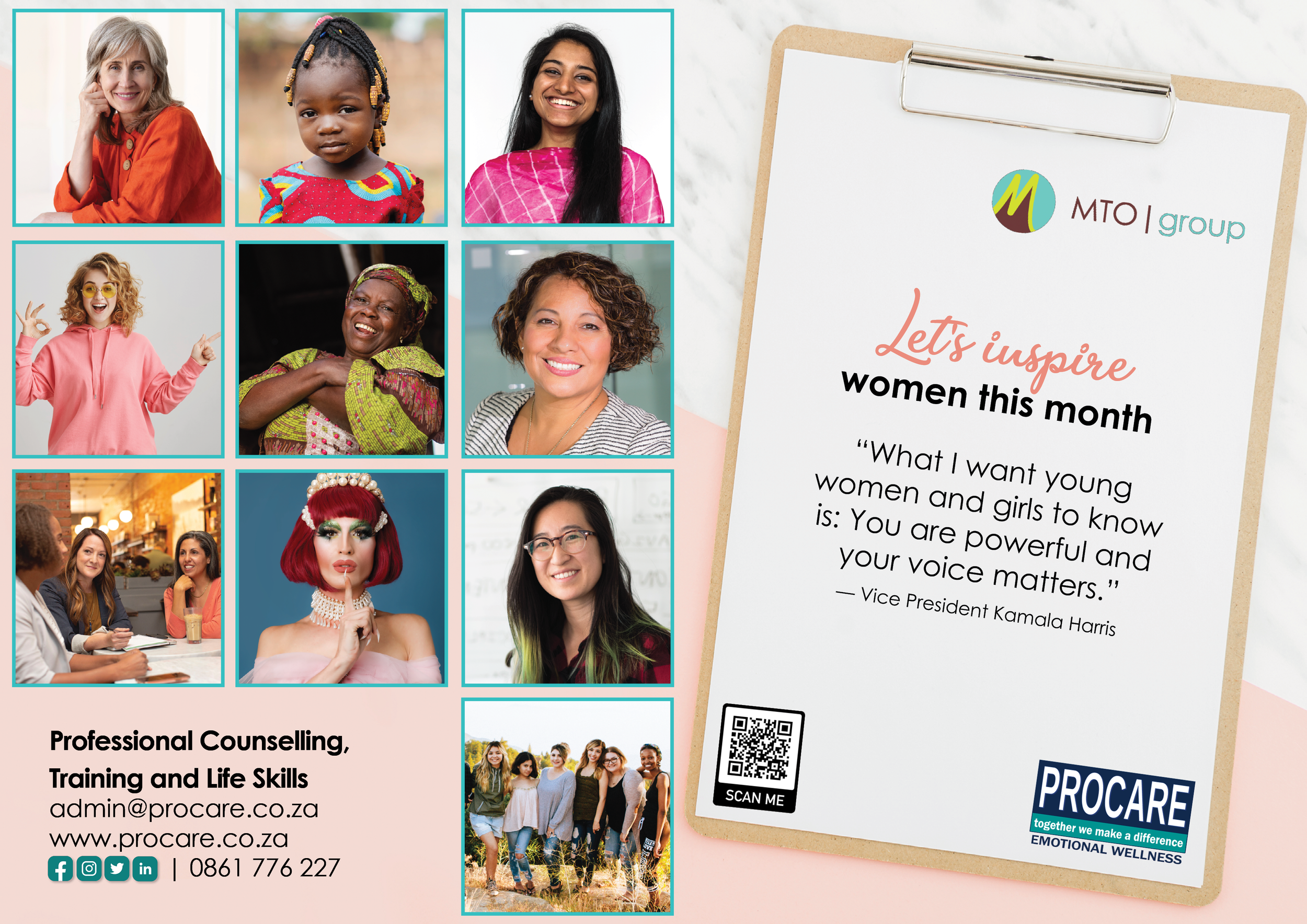 Let's inspire women this month 2023 