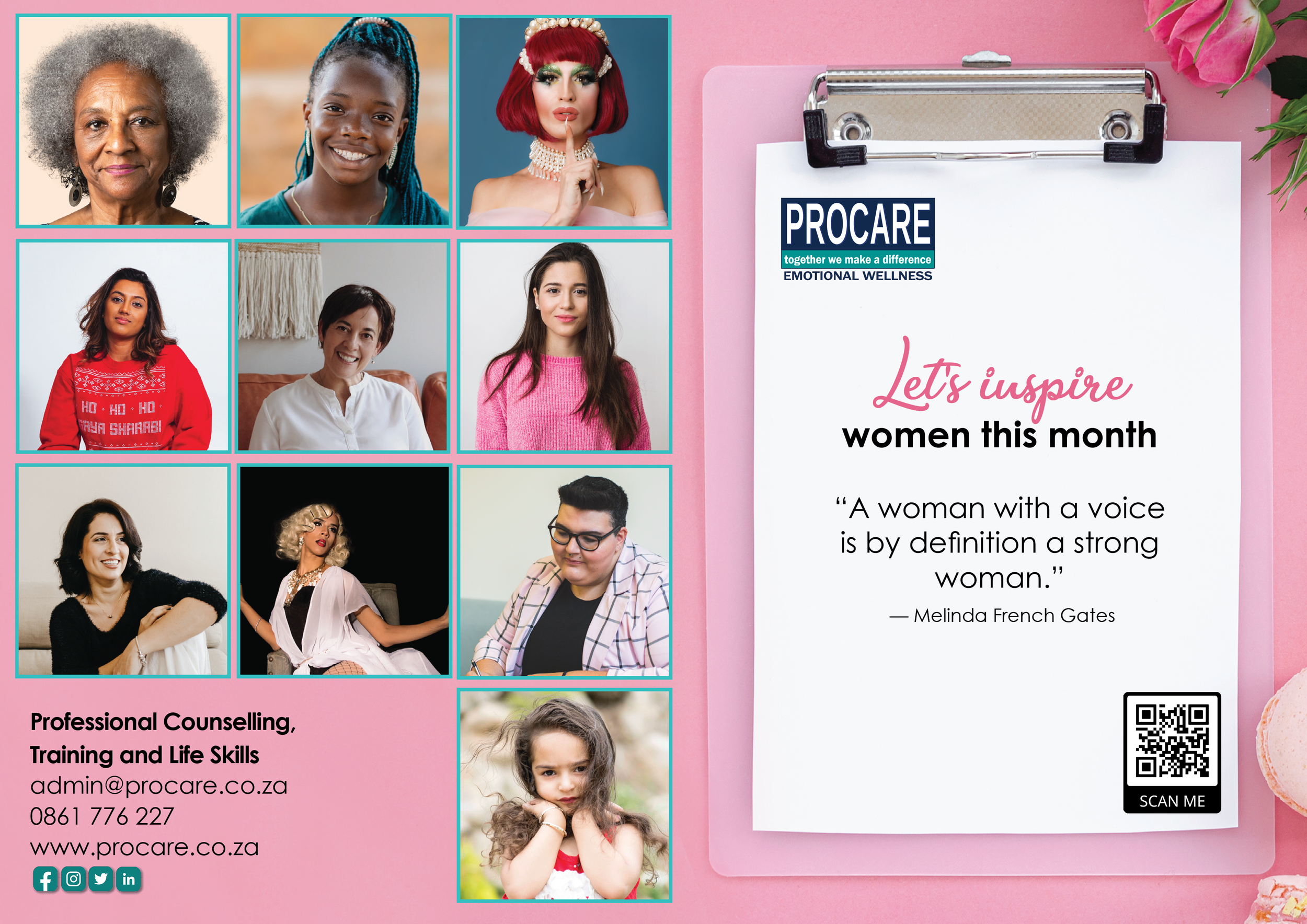 Let's Inspire women this month 2023 
