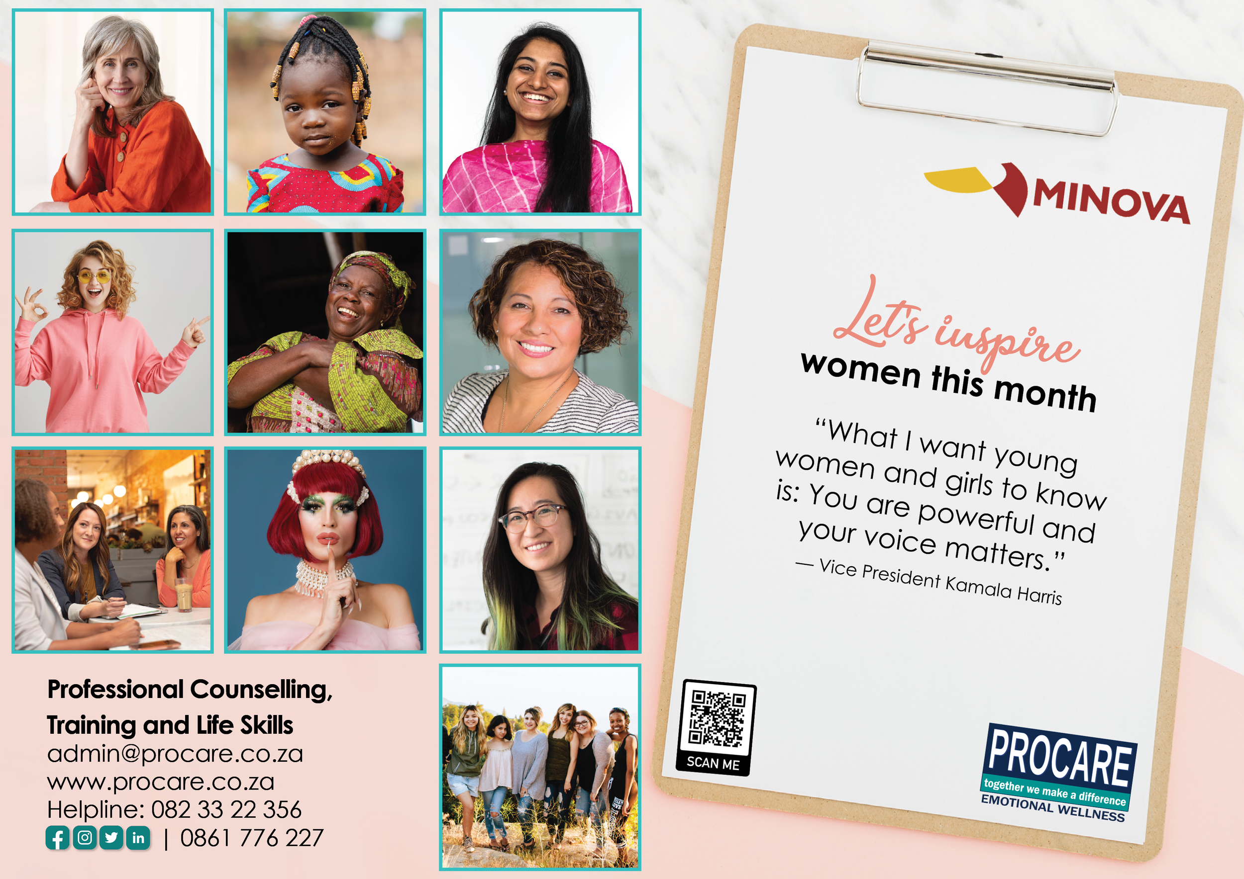 Let's inspire women this month 2023