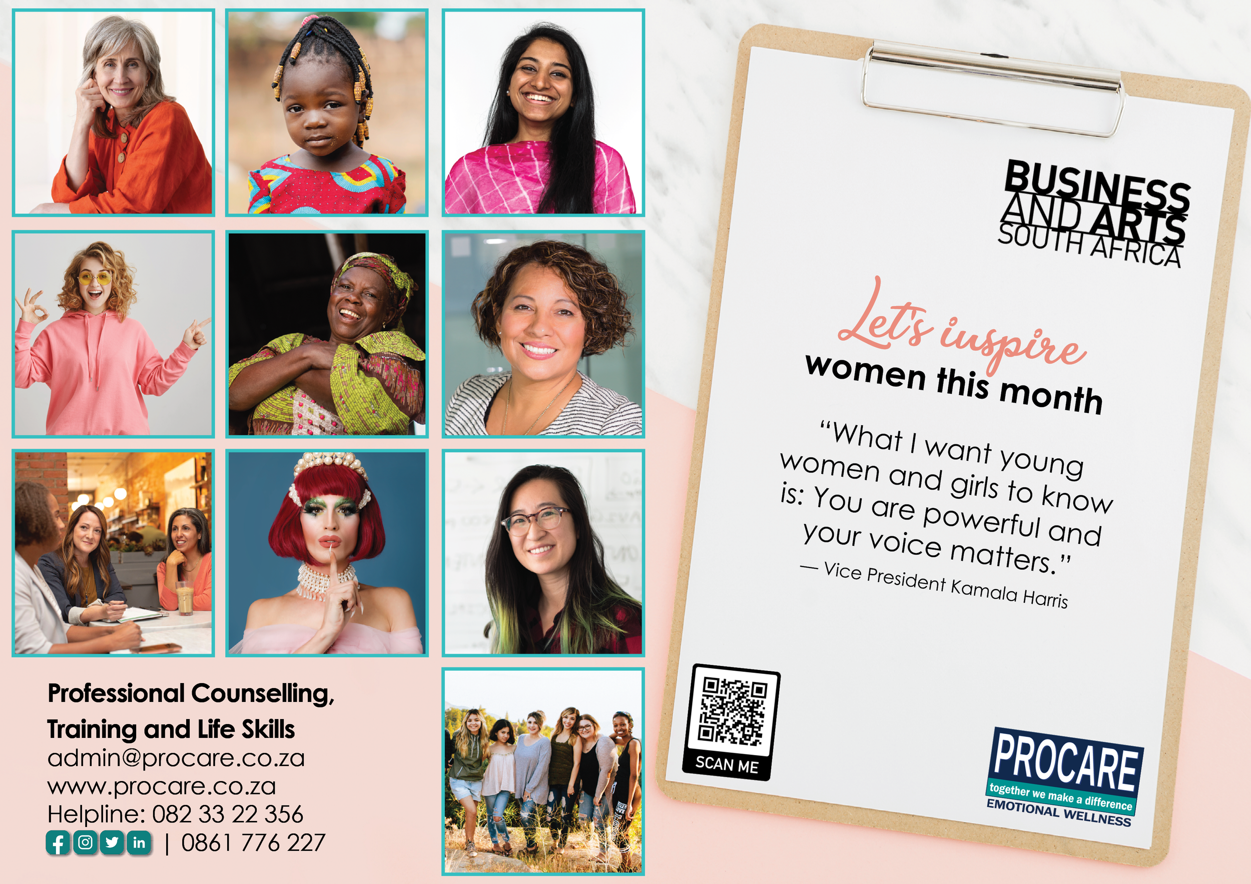Let's inspire women this month 2023