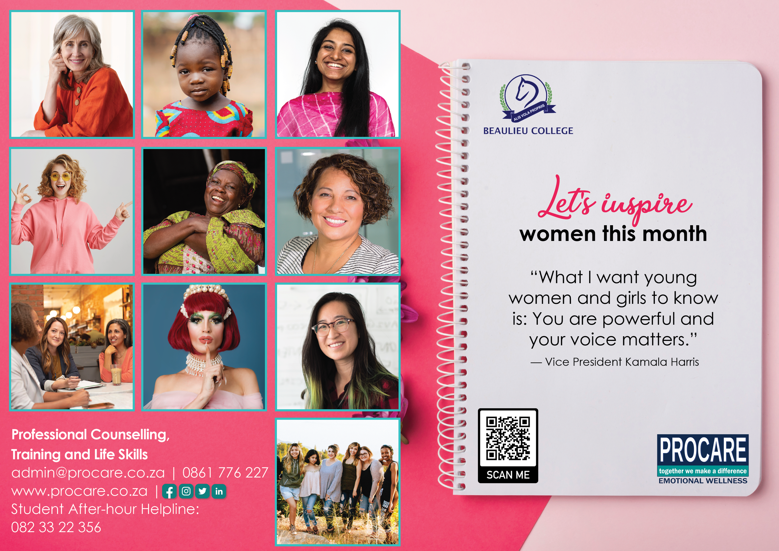 Let's inspire women this month 2023