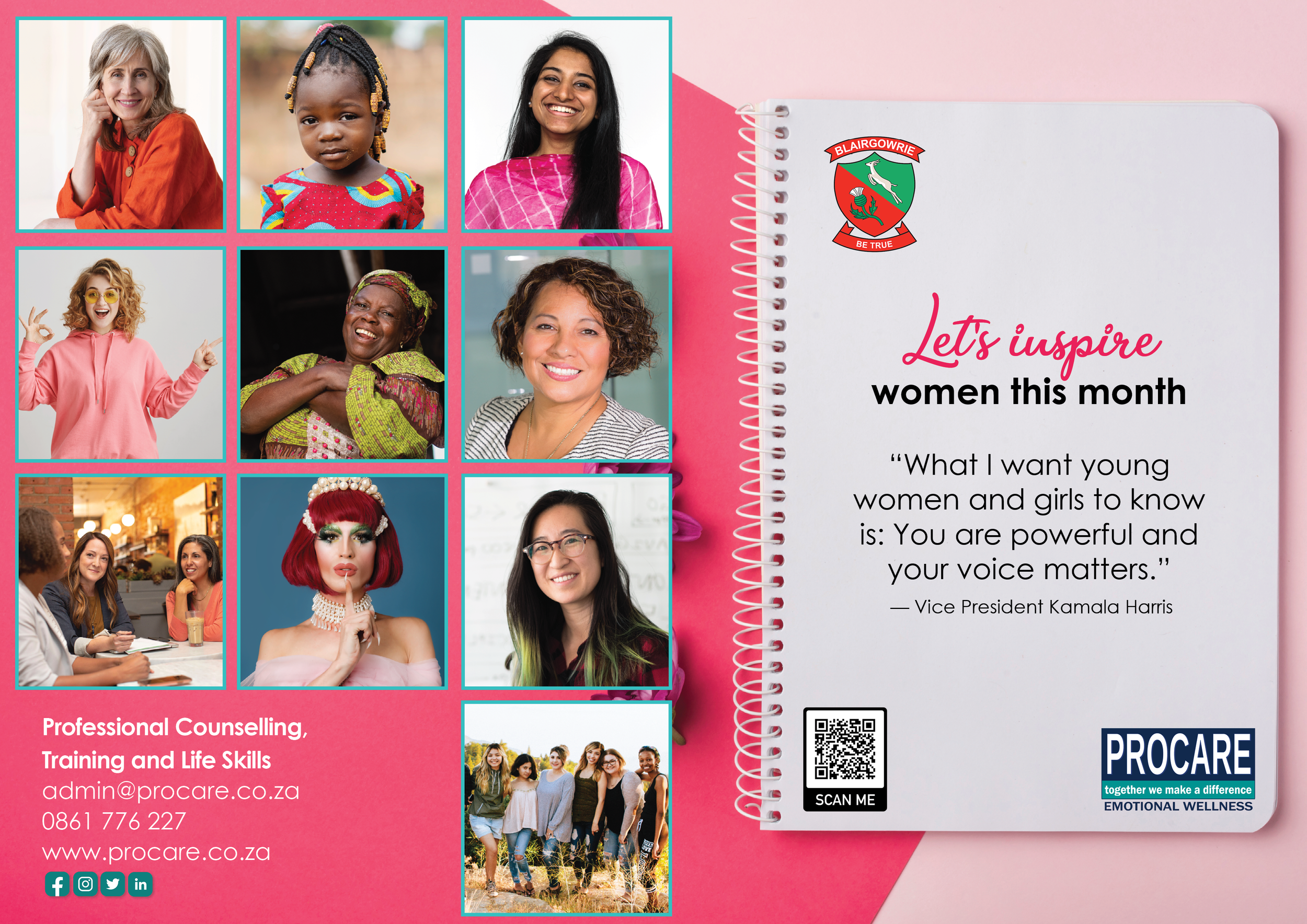 Let's inspire women this month 2023