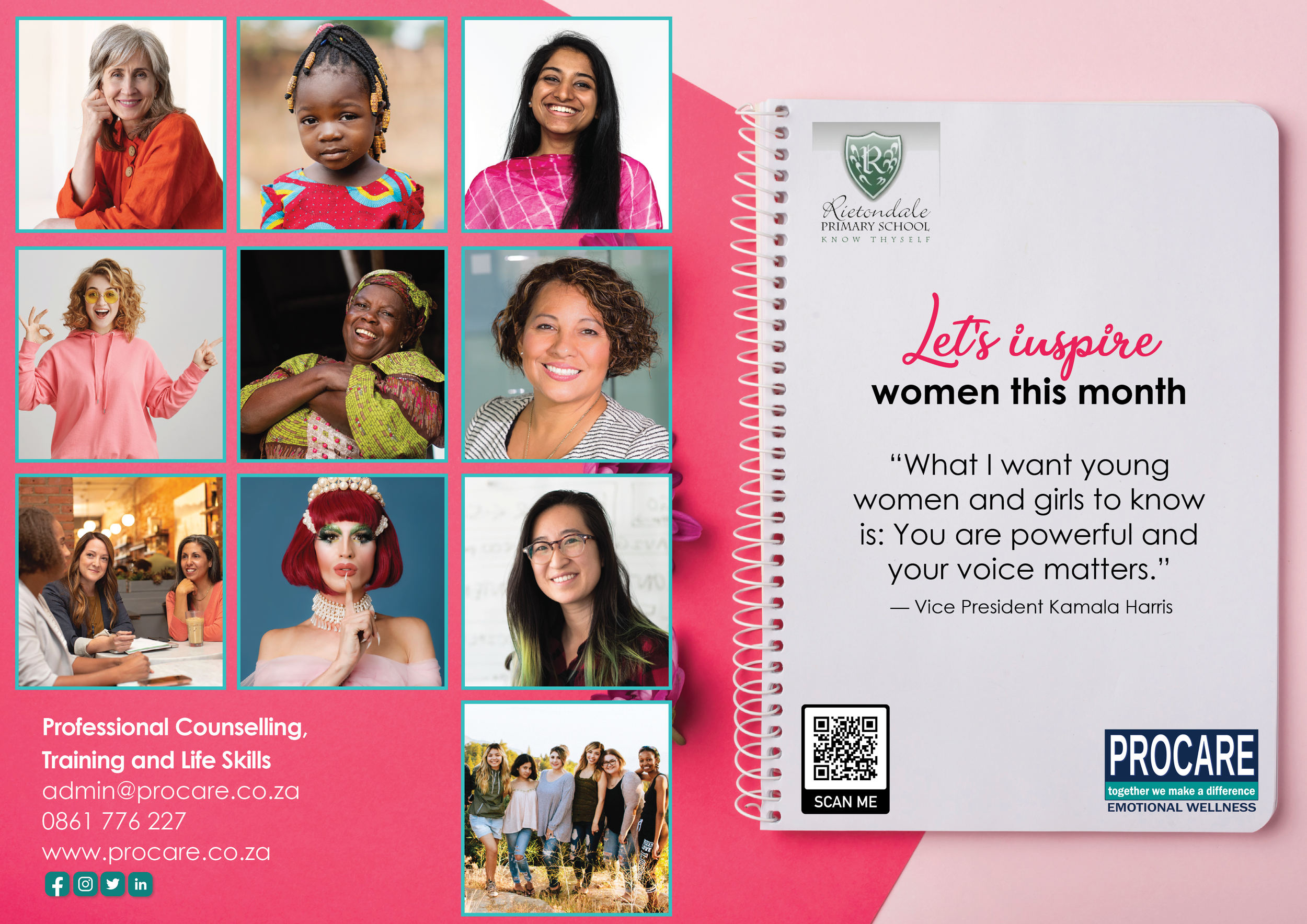 Let's inspire women this month 2023 