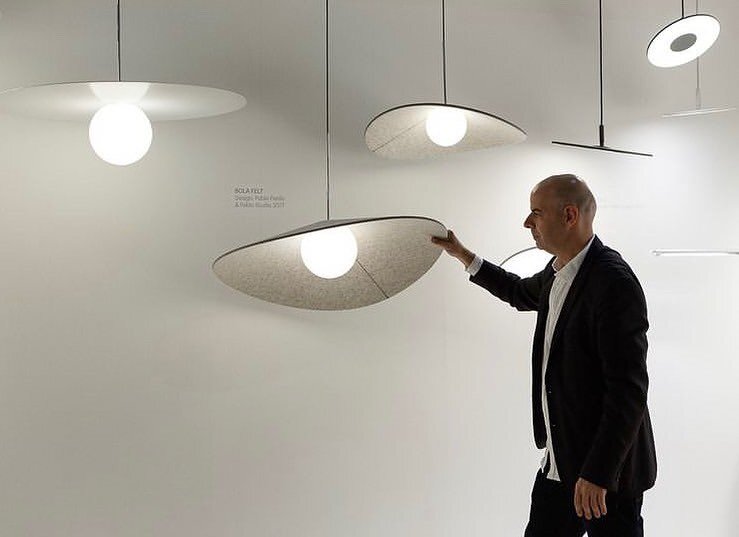 The BOLA felt @pablodesignssf with Pardo Pablo himself 👏👍 

Pablo was founded in San Francisco in 1993 by designer Pablo Pardo. 

To quote: &ldquo; A common thread links all of its creations, valuing permanence and sustainability, discarding the di