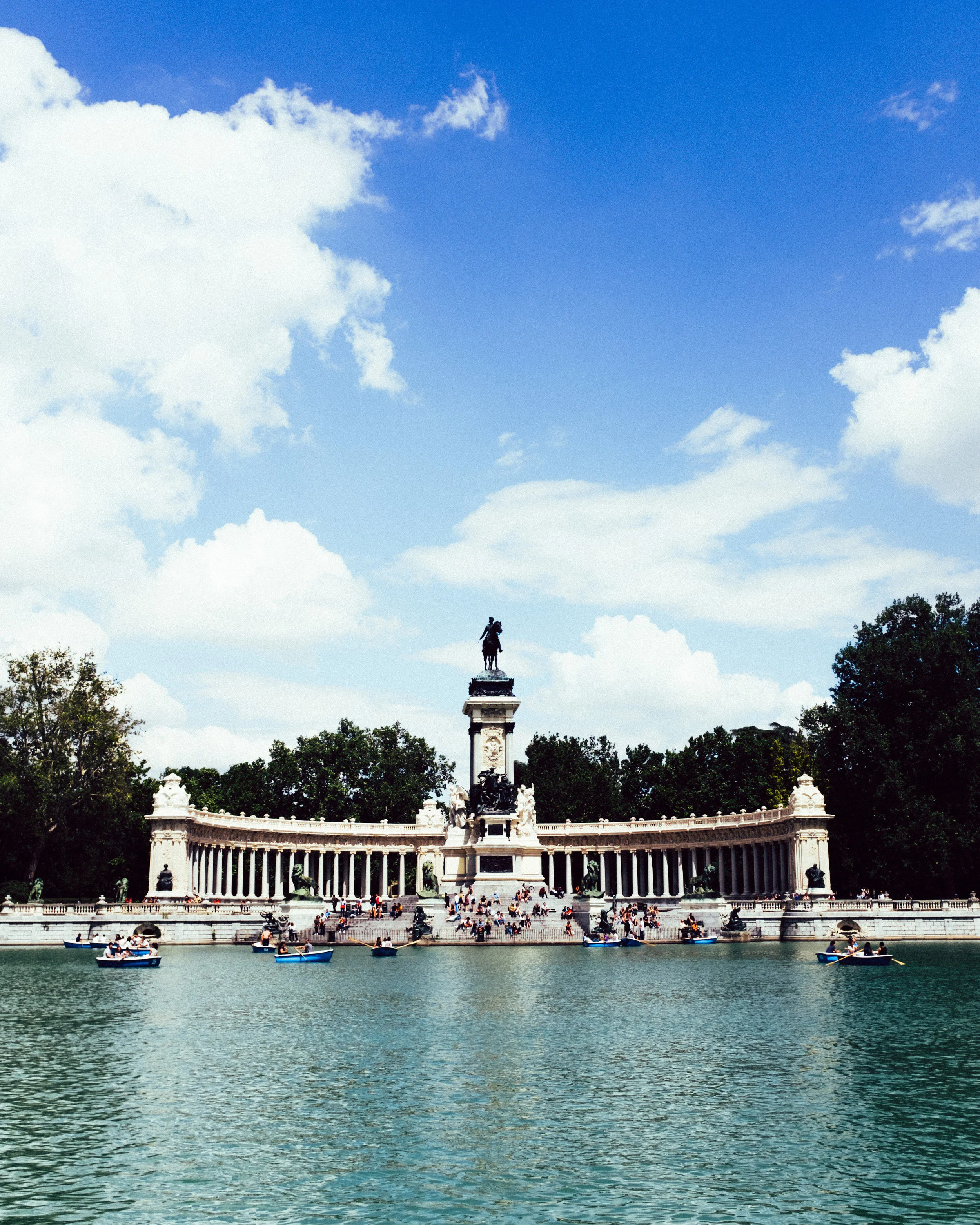 El Retiro Park is beautiful. Perfect for a quick nap in the grass.