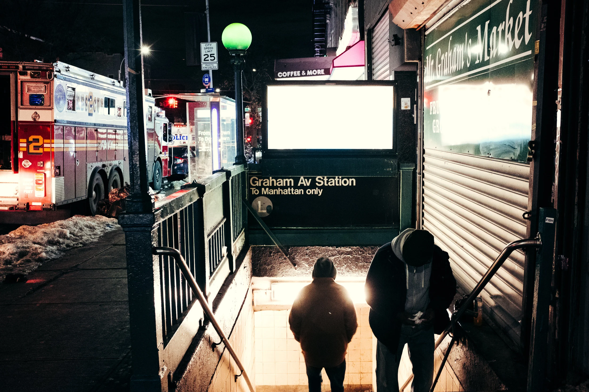 Subway Light , Brooklyn, NY