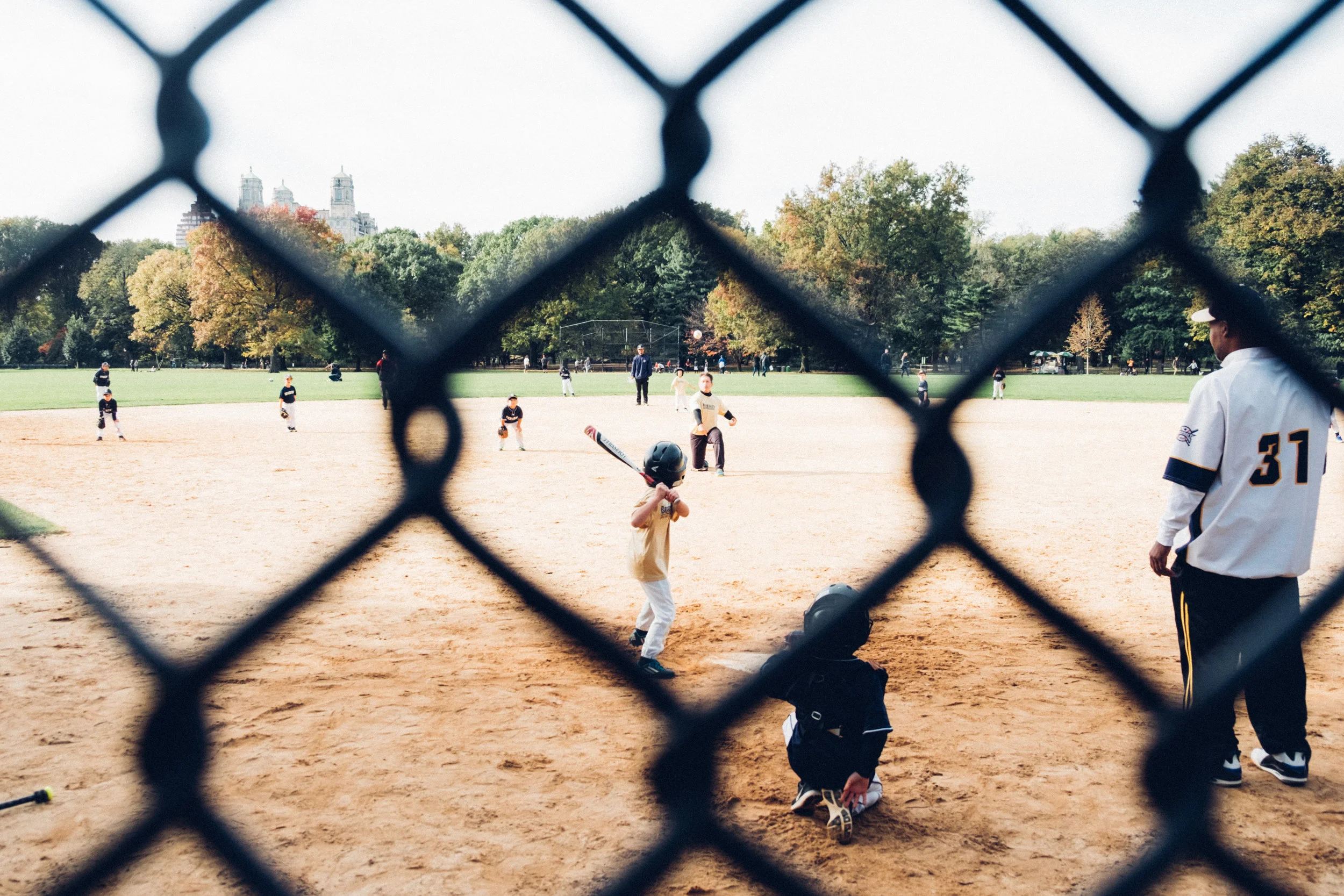 Sunday Game, Central Park, New York