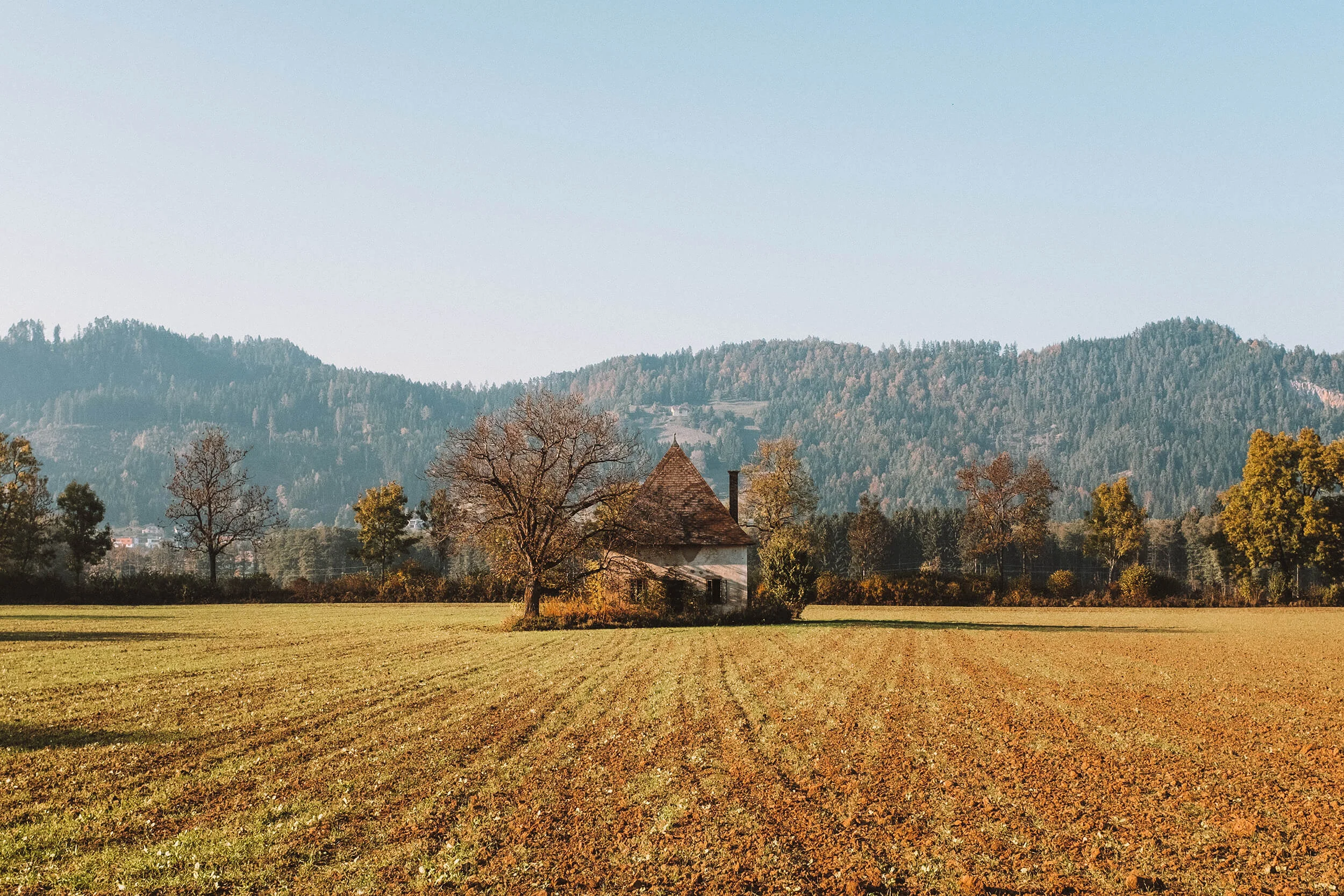 Abandoned house, Austrian countryside