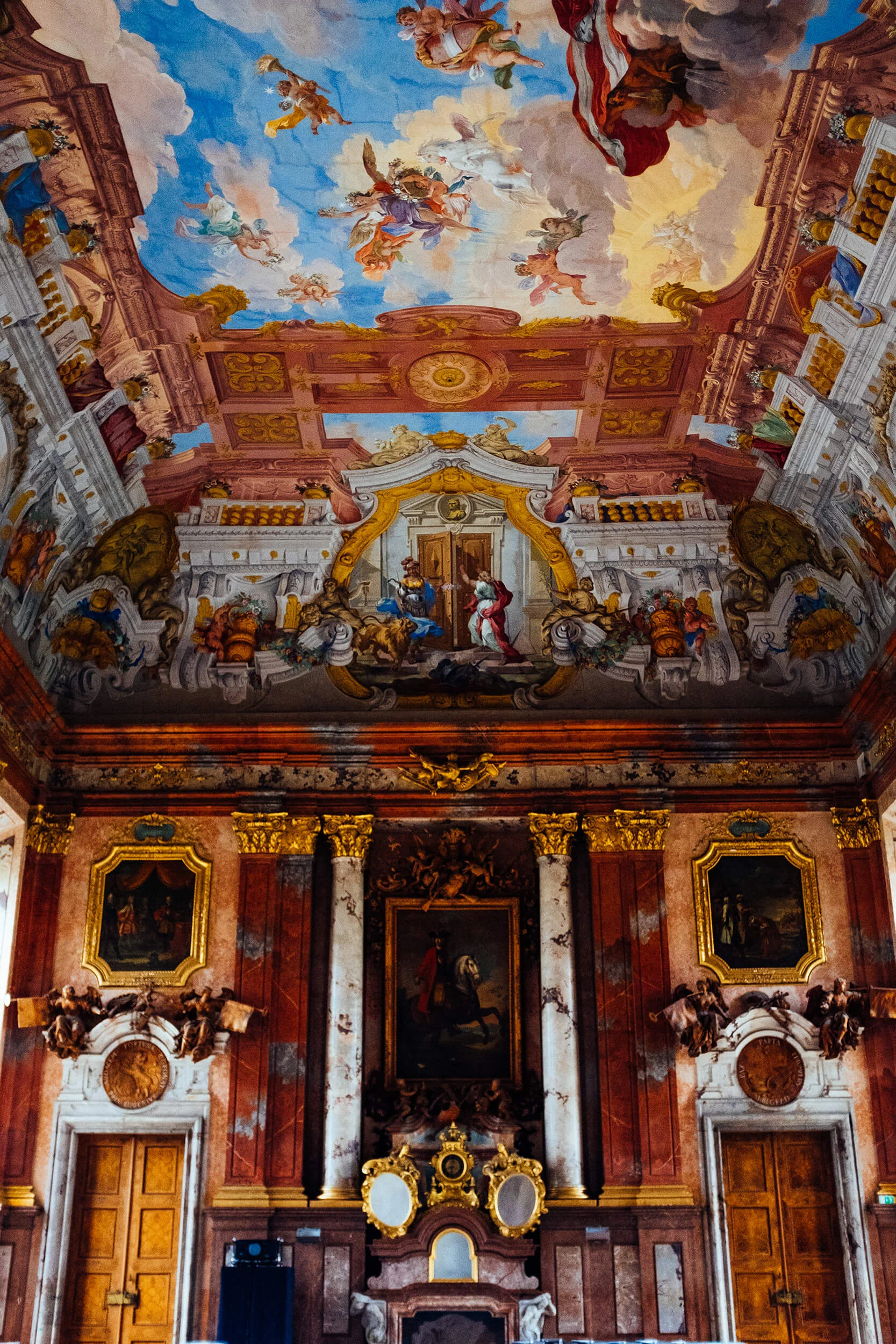 St. Florian Monastery ballroom