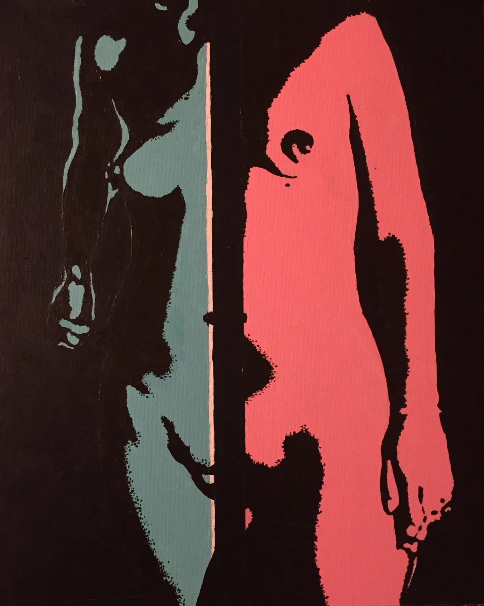 Anonymous Femaleacrylic on canvas - 16”x20”2018