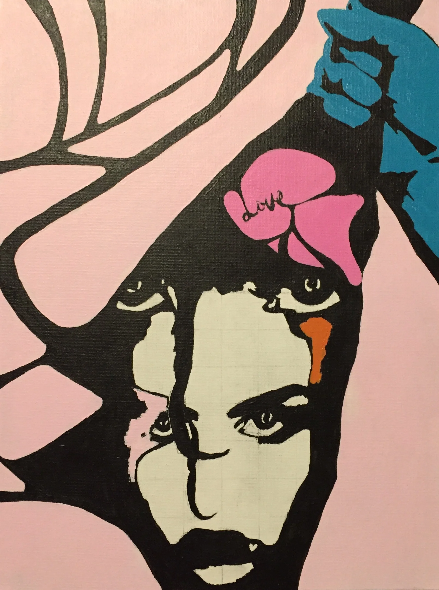 Primacrylic on canvas - 12”x16”2019