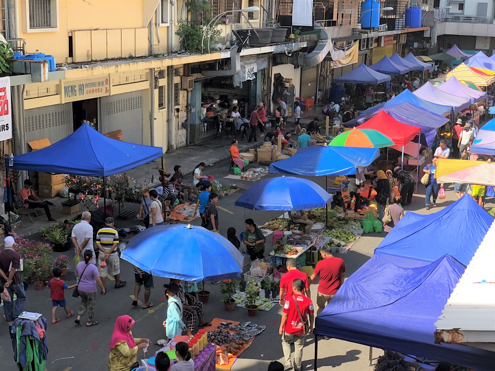  Gaya Street Sunday Morning Market in full swing 