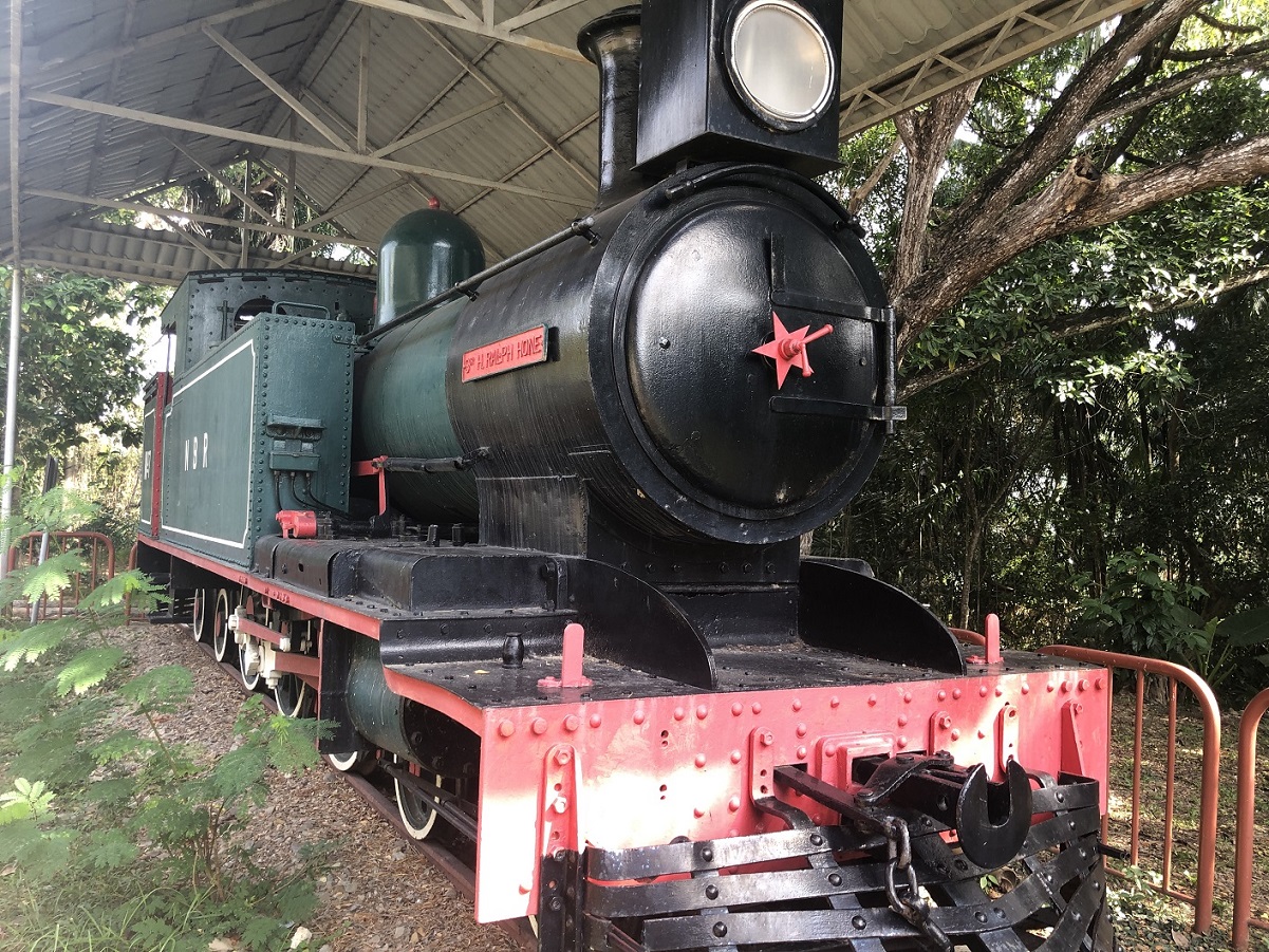  Built in Hunslet near Leeds in 1912, this steam engine provided service on Sabah’s railway line until 1968. 