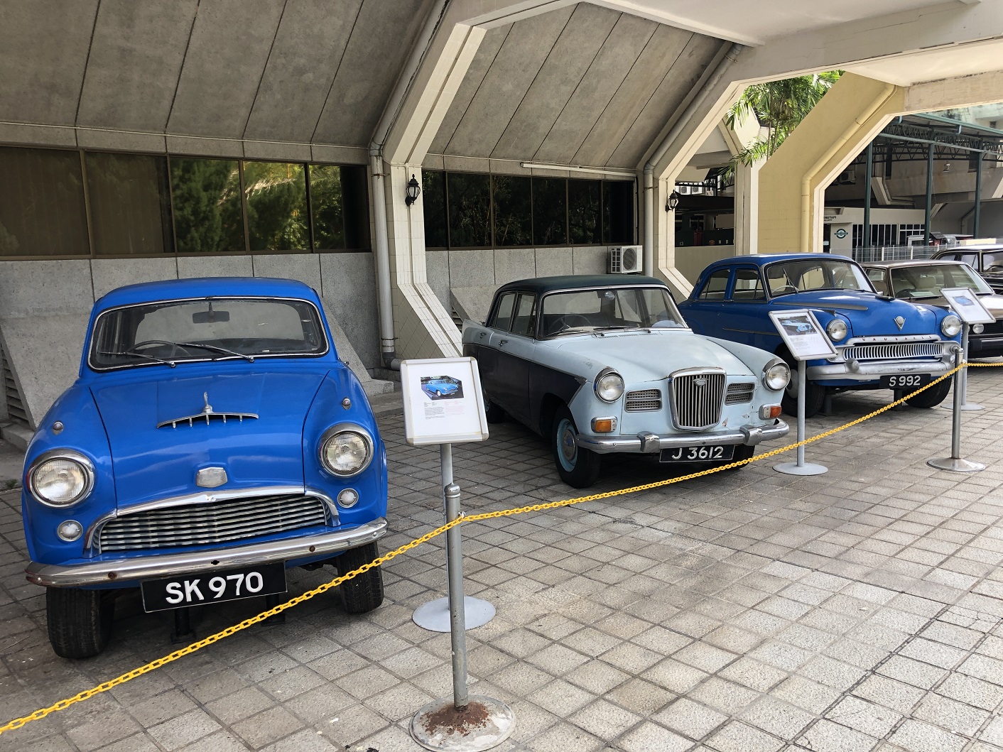  For the car anoraks - from left to right 1958 Austin A55, 1959 Wolseley 15/60 and 1956 Vauxhall Velox 