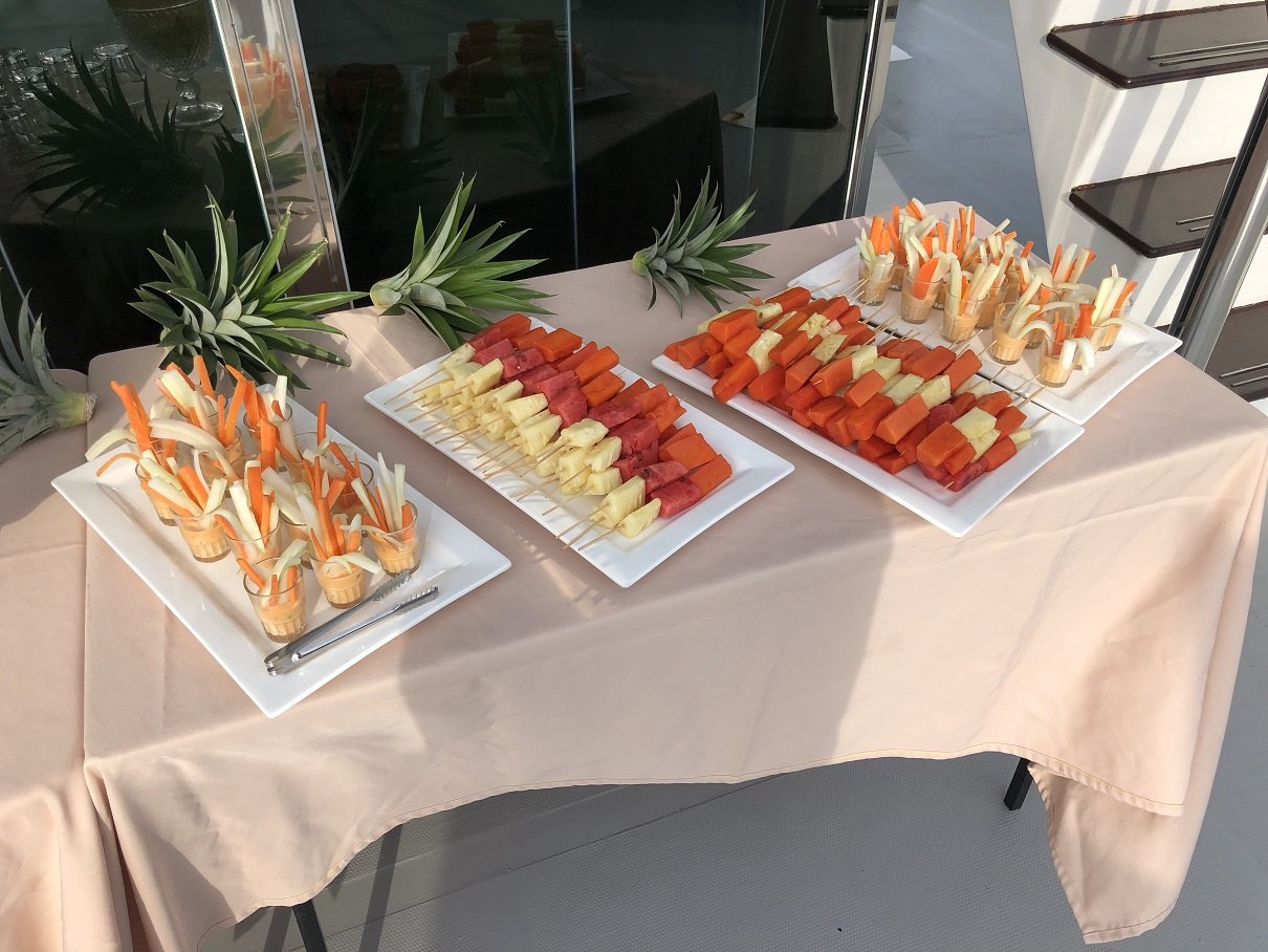 Mouth-watering fruit on the Sunset Cruise