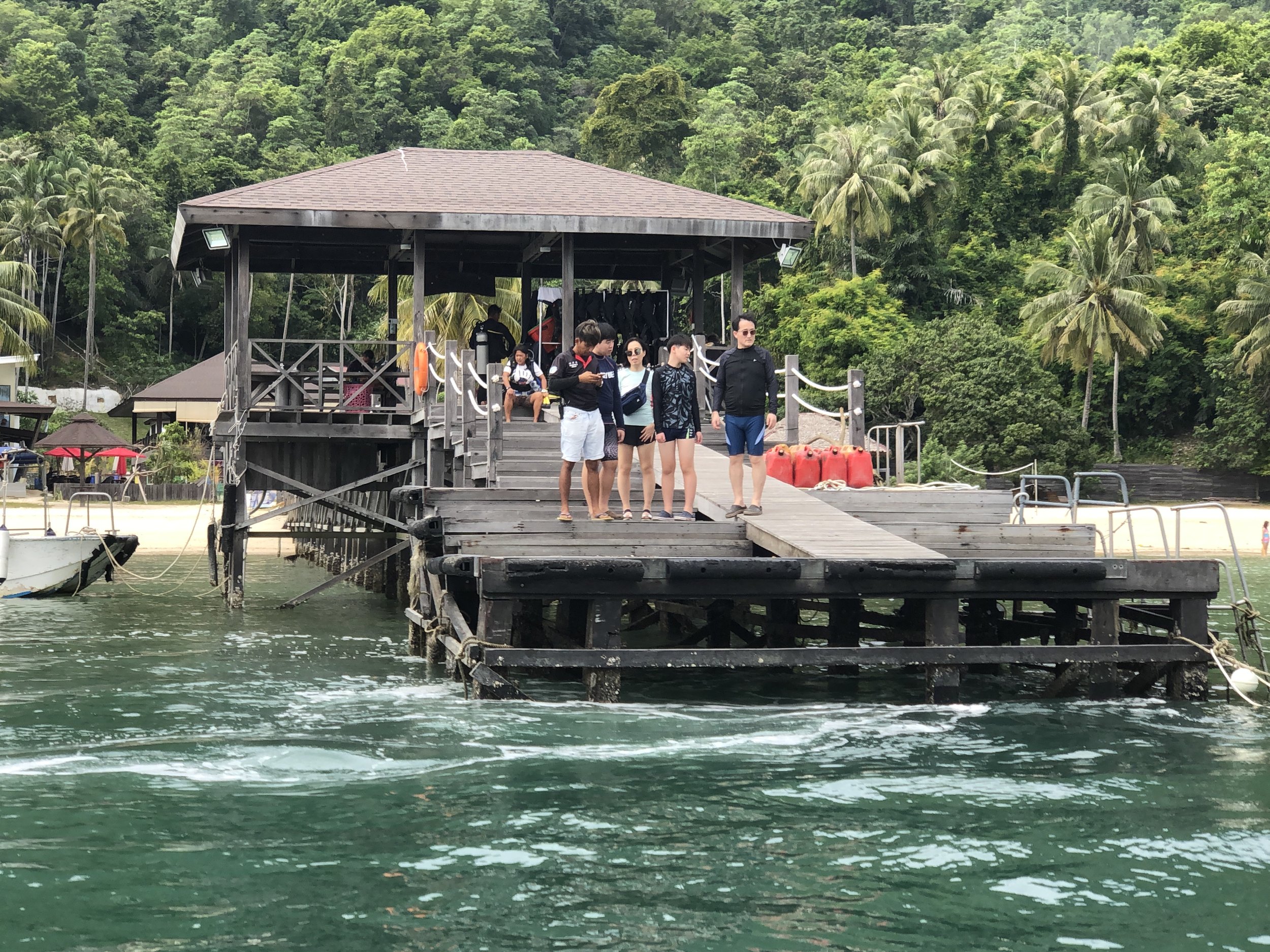 Sepanggar Island Jetty