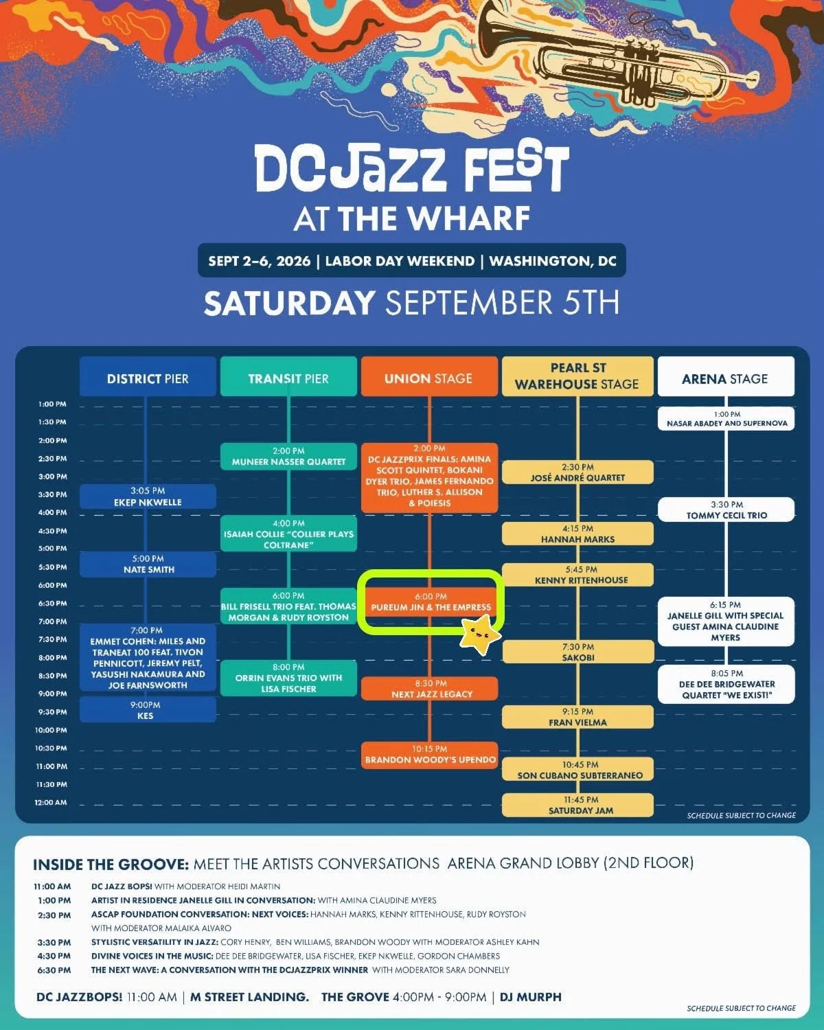 The Empress at DC Jazz Festival 2026