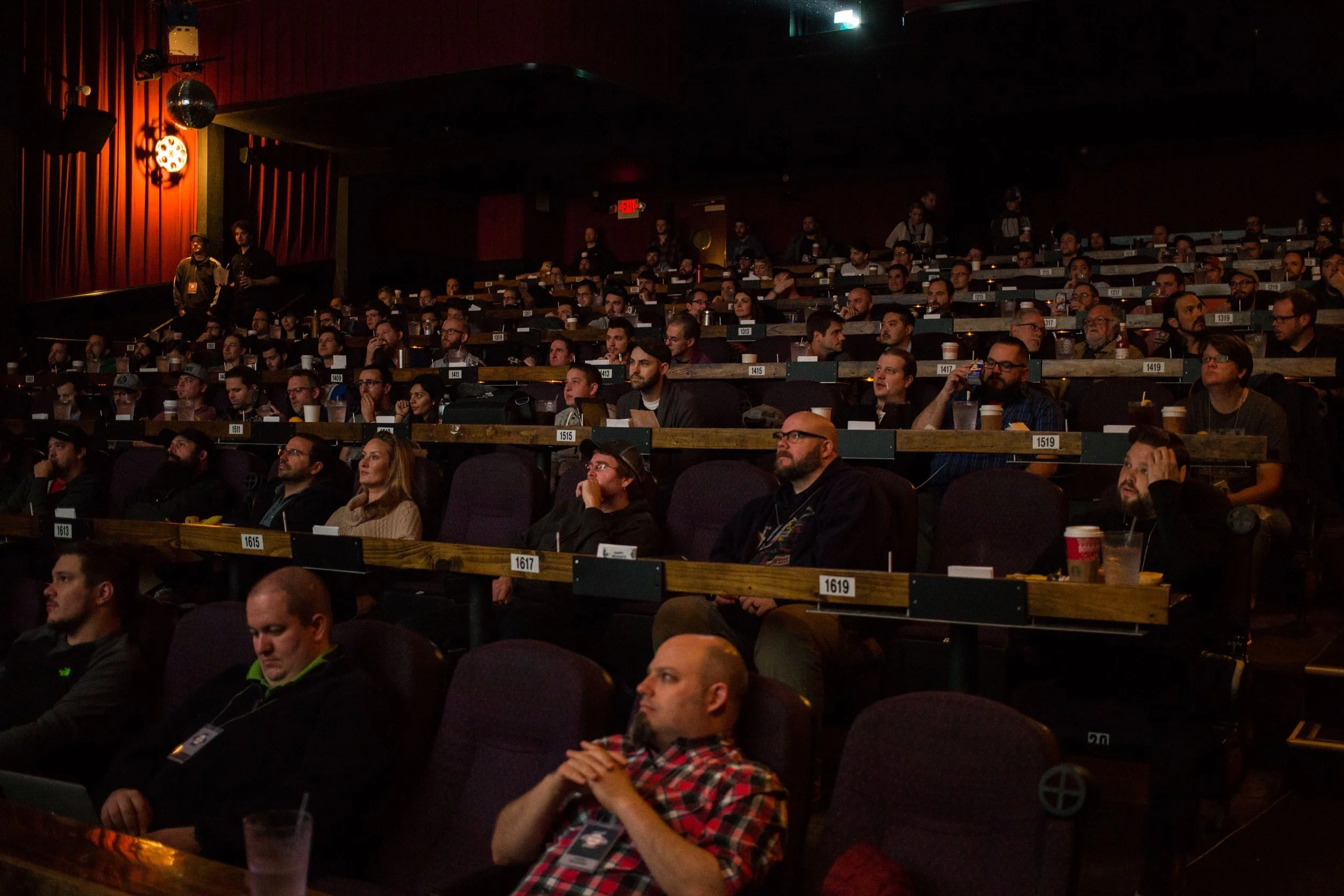 The Alamo Drafthouse Heralded as “One of the 10 Best Theaters in the World” by CNN International, “Coolest Movie Theatre in the World” by Wired.com and “Best Theater Ever” by Time Magazine, this was a no-brainer. Out of any venue we have ever thrown an event at or attended, the Alamo Drafthouse is hands down the best. From food and beverage service right from the comfort of your seat, to the location on downtown Austin’s infamous 6th Street, it’s the perfect setting for an immersive 3 day experience.