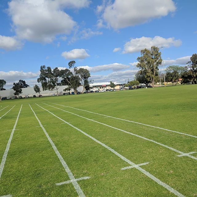 Skies as pretty as our lines!
Contact us now for a free quote for the upcoming season! 
#grass #linemarking #whitelines #uberline #athletics #hurdles