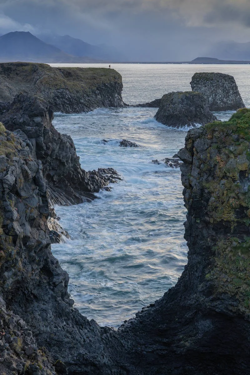 Cold Light of Day at Arnarstapi by Chris Knight 16 points