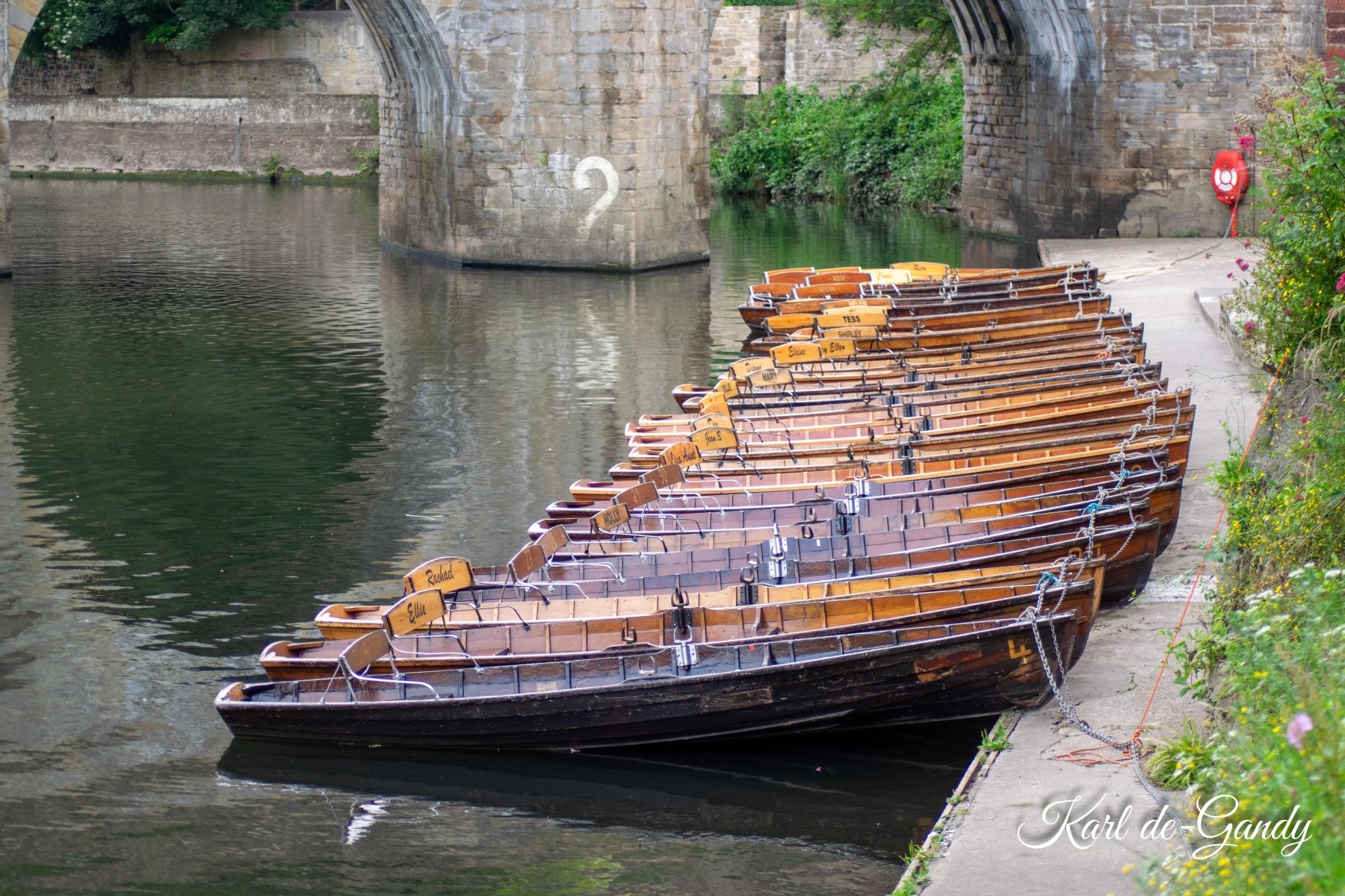 Browns Boat Hire, Durham by Karl Gandy