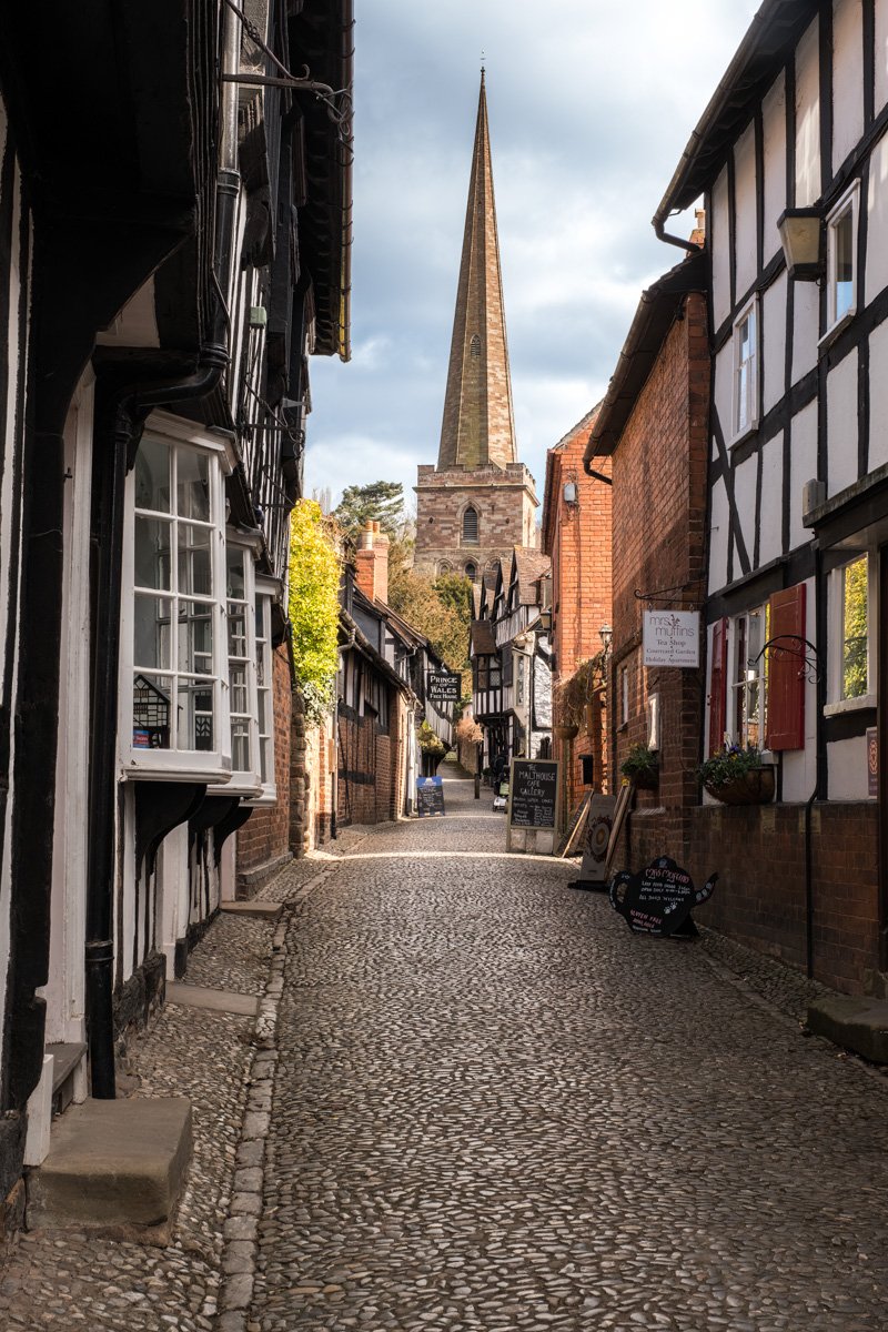 Church Street, Ledbury by Angela Danby