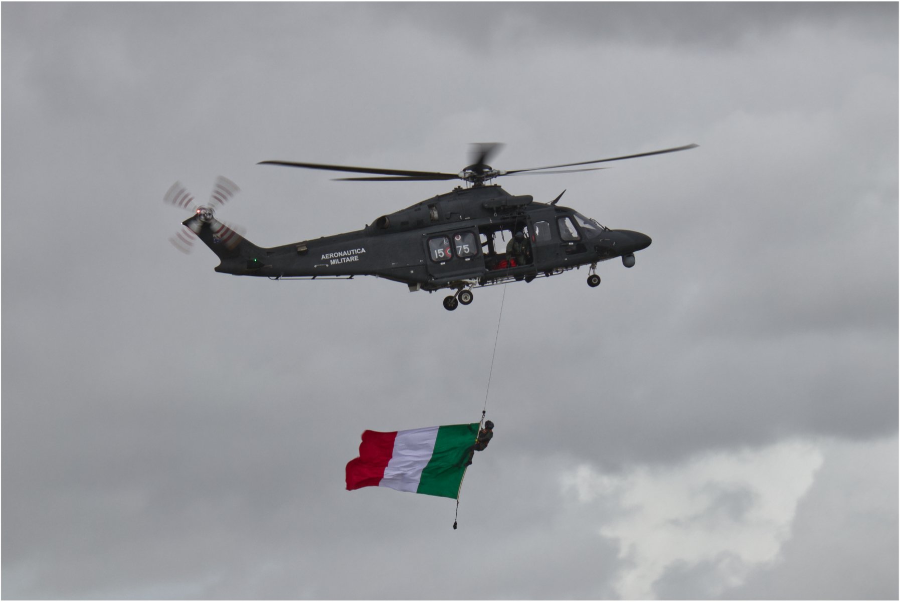Flying the Italian Flag by Mark Capener