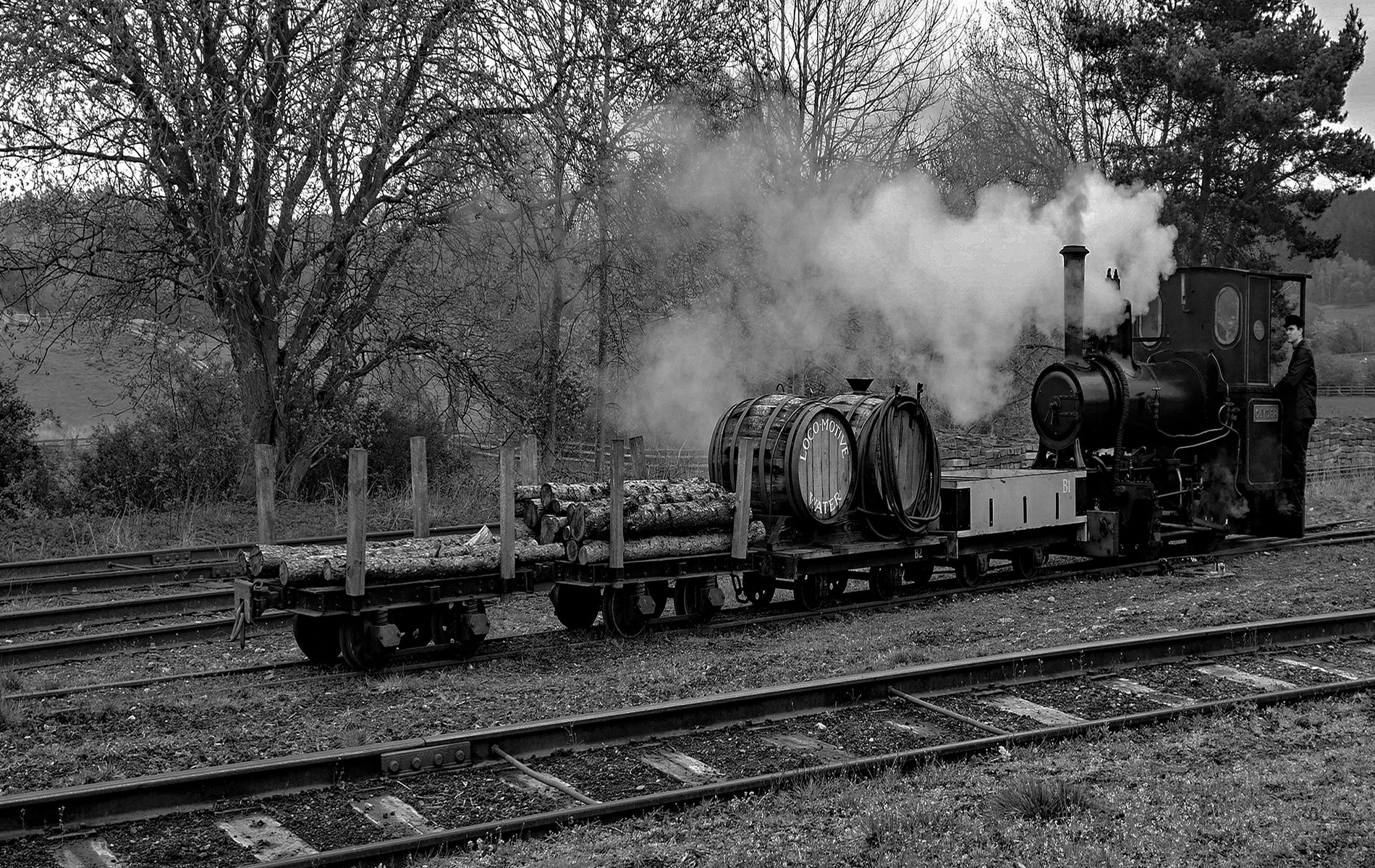 Coal Pit Train by Robert Thomas