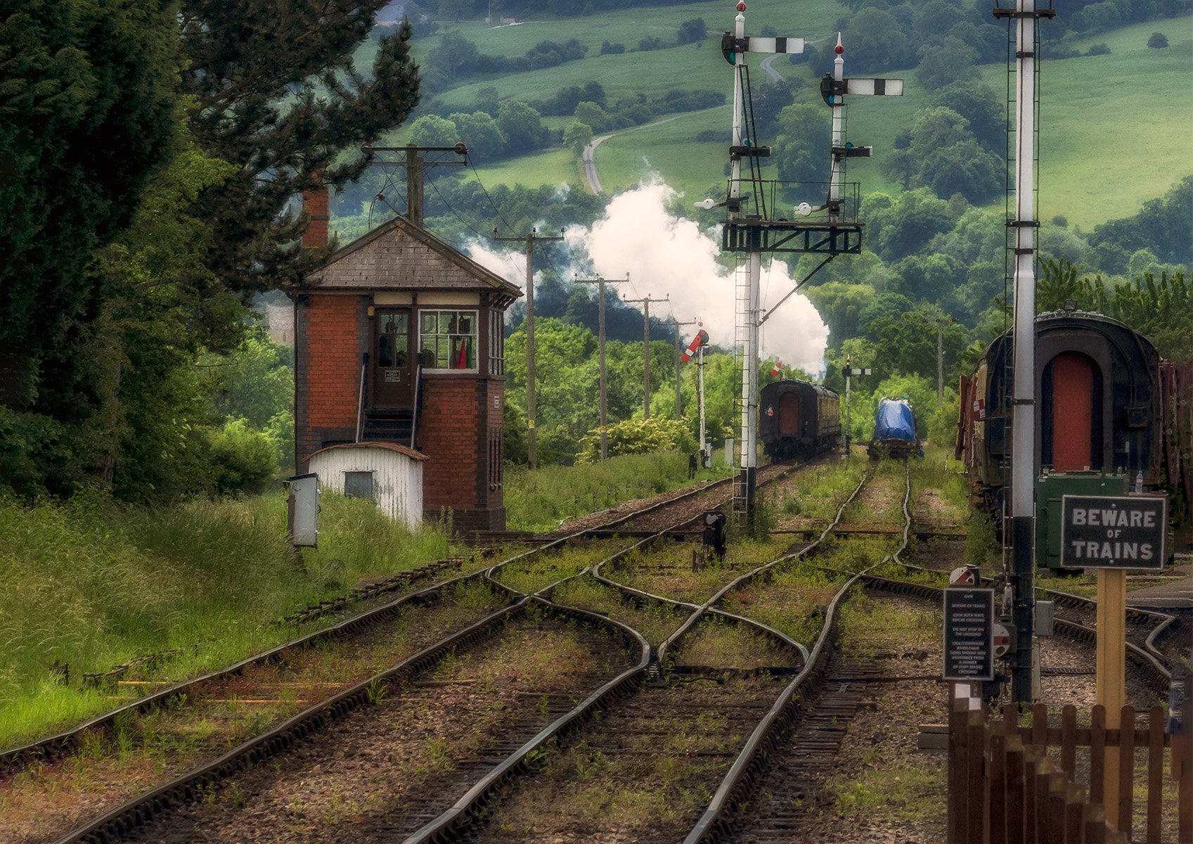 Beware of Trains by Dave Houston