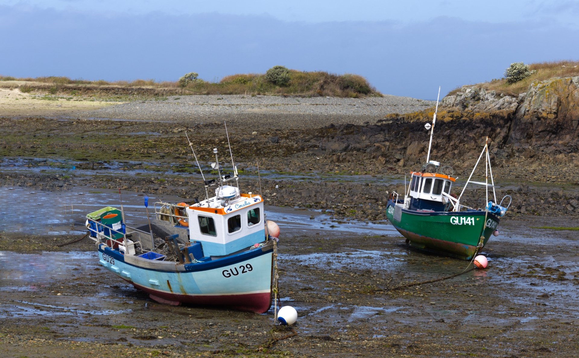 Waiting for the tide by Colin Pascoe