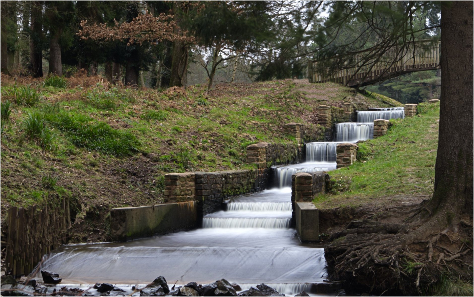 Waterfall at Mallards Pike by Colin Pascoe