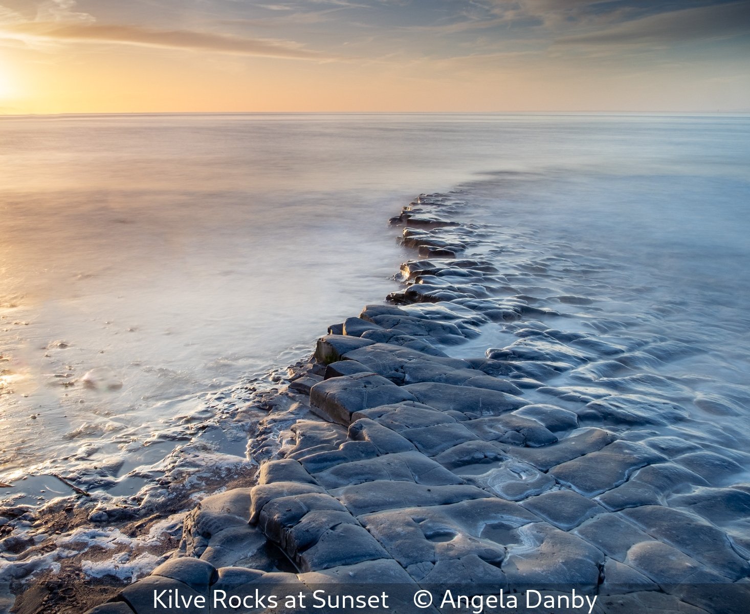 20_Kilve Rocks at Sunset_Angela Danby_.jpg