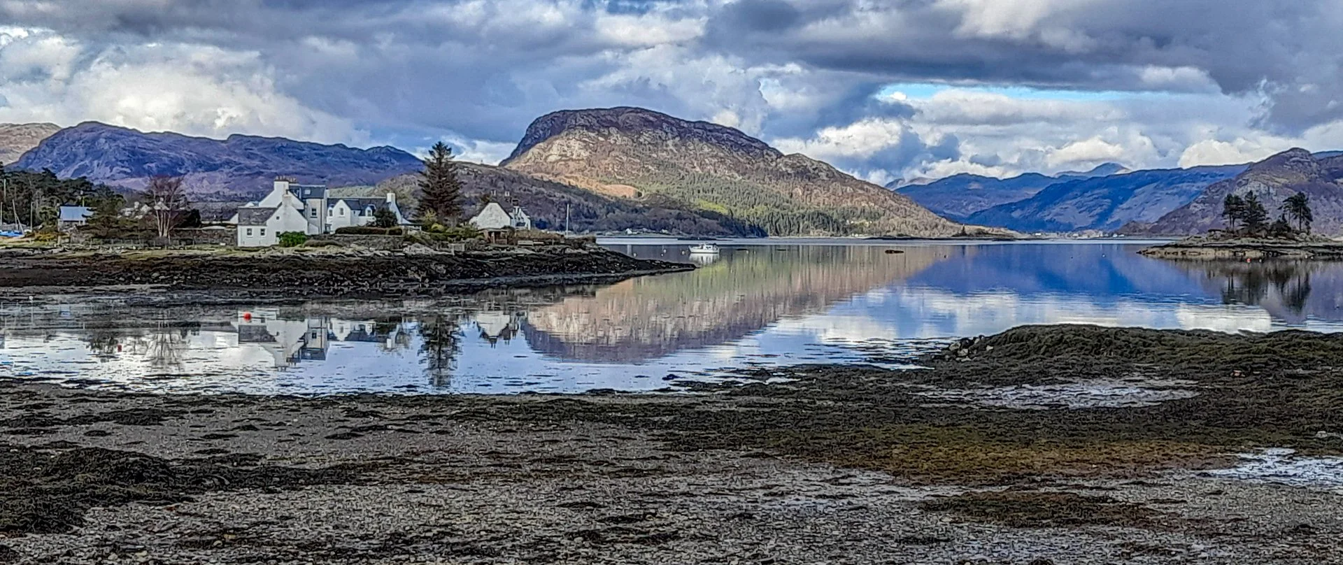 Reflections at Plocton by Angela Danby 19 pts