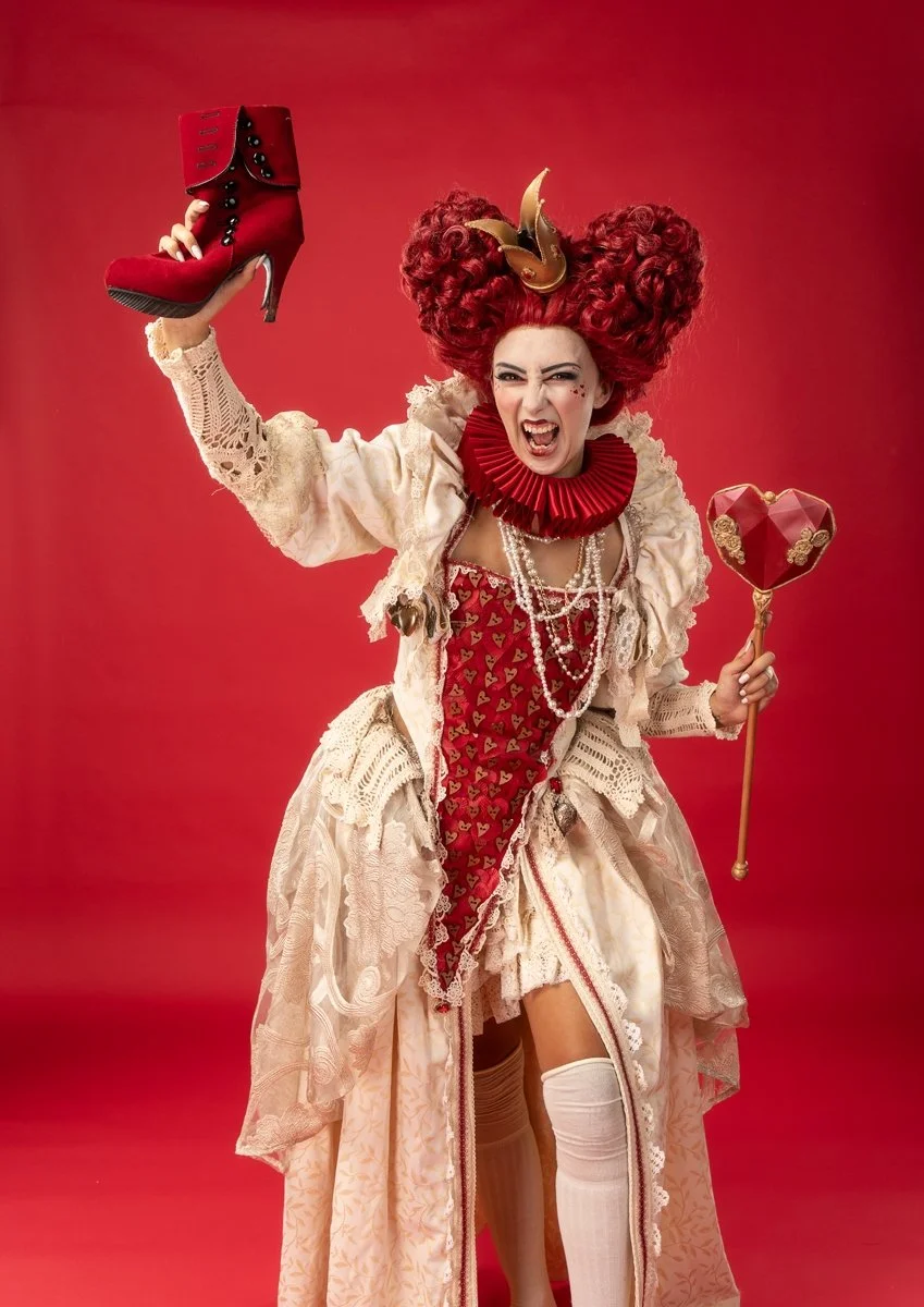 Angry Queen of Hearts by Viv Pyner
