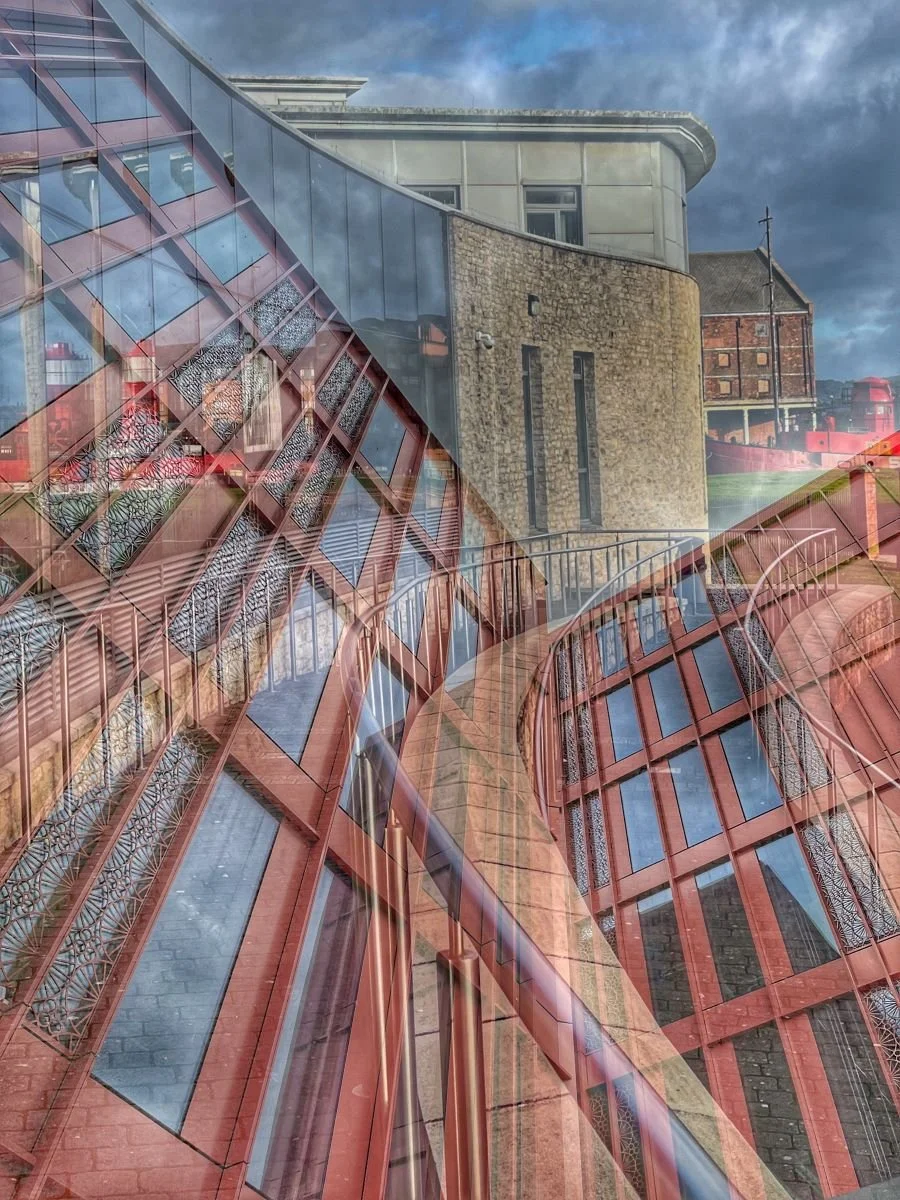 Architecture Colliding by Margaret Robson 19 pts