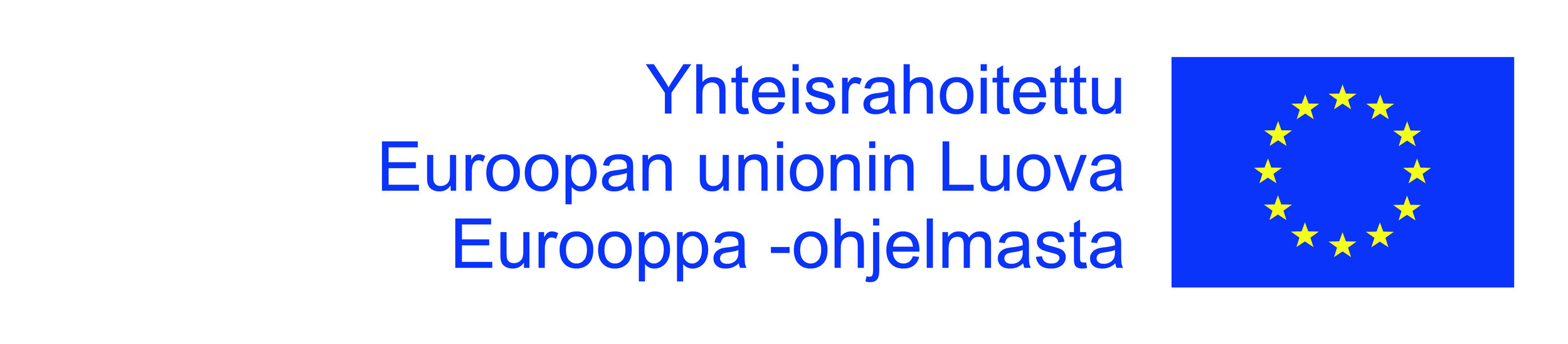 Logo, Yhteisrahoitettu Euroopan unionin Luova Eurooppa - ohjelmasta