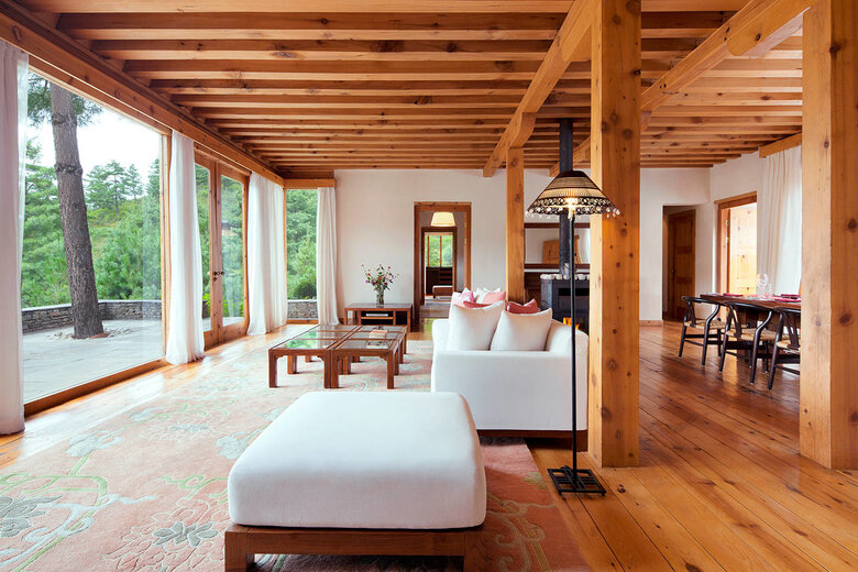   COMO UMA Paro - Villa Living Room with View  