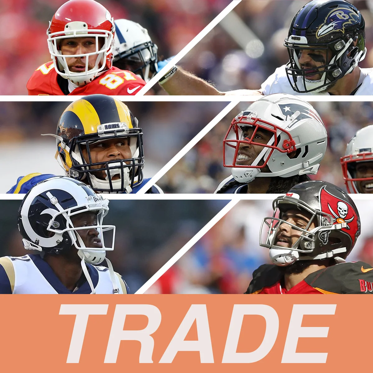 Travis Kelce, Mike Evans Traded in Six-Player Blockbuster