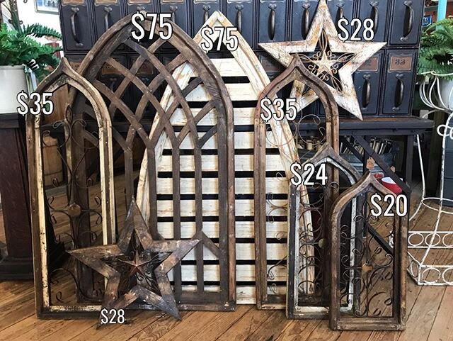 ⛪ We currently have an awesome collection of what we call &ldquo;Church Windows&rdquo;. Many of these styles are available in other colors &amp; sizes, and most have multiple available (though some are limited to a pair). We&rsquo;ve seen these turne