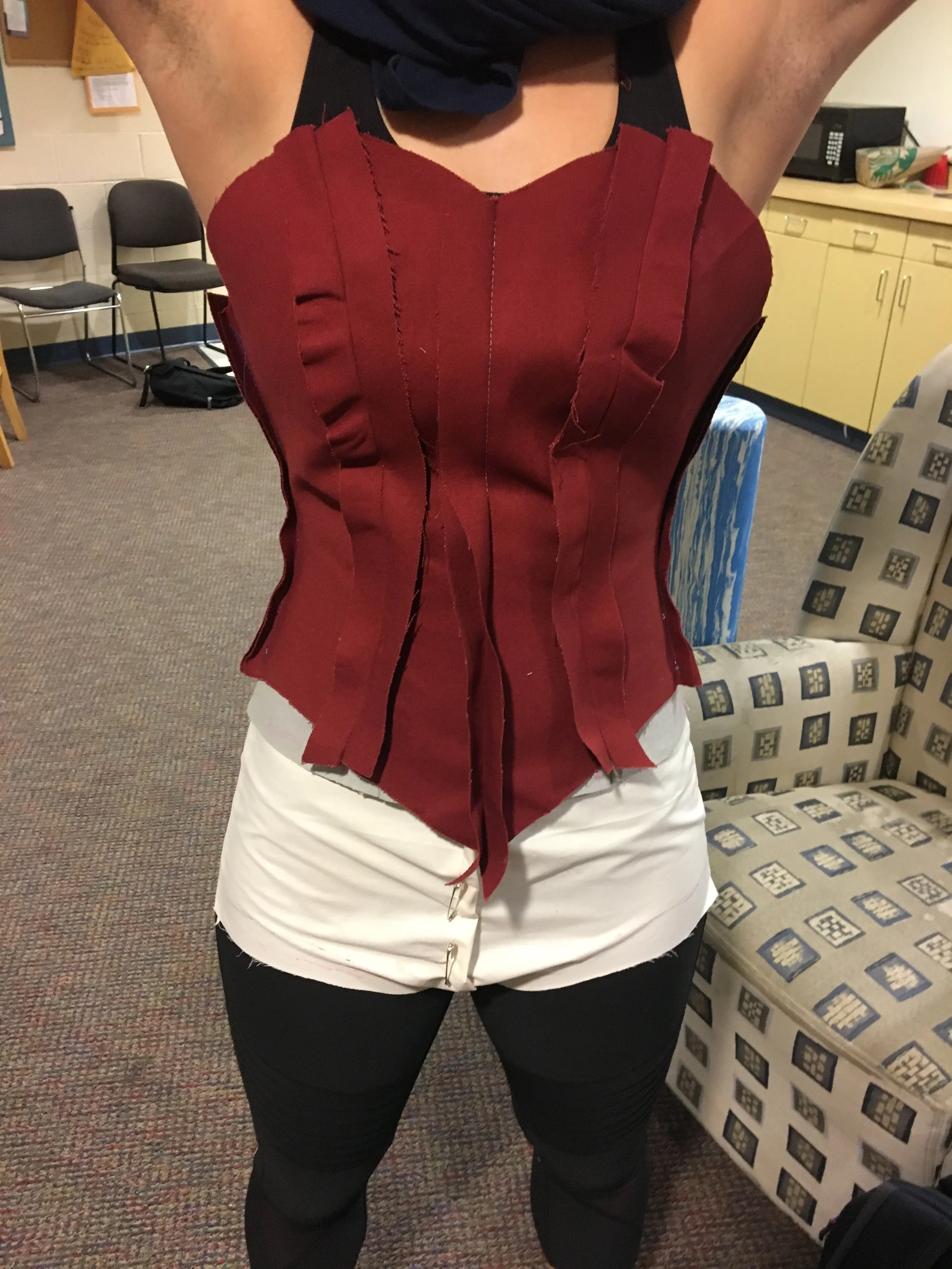 Pant, basque, and bodice fitting