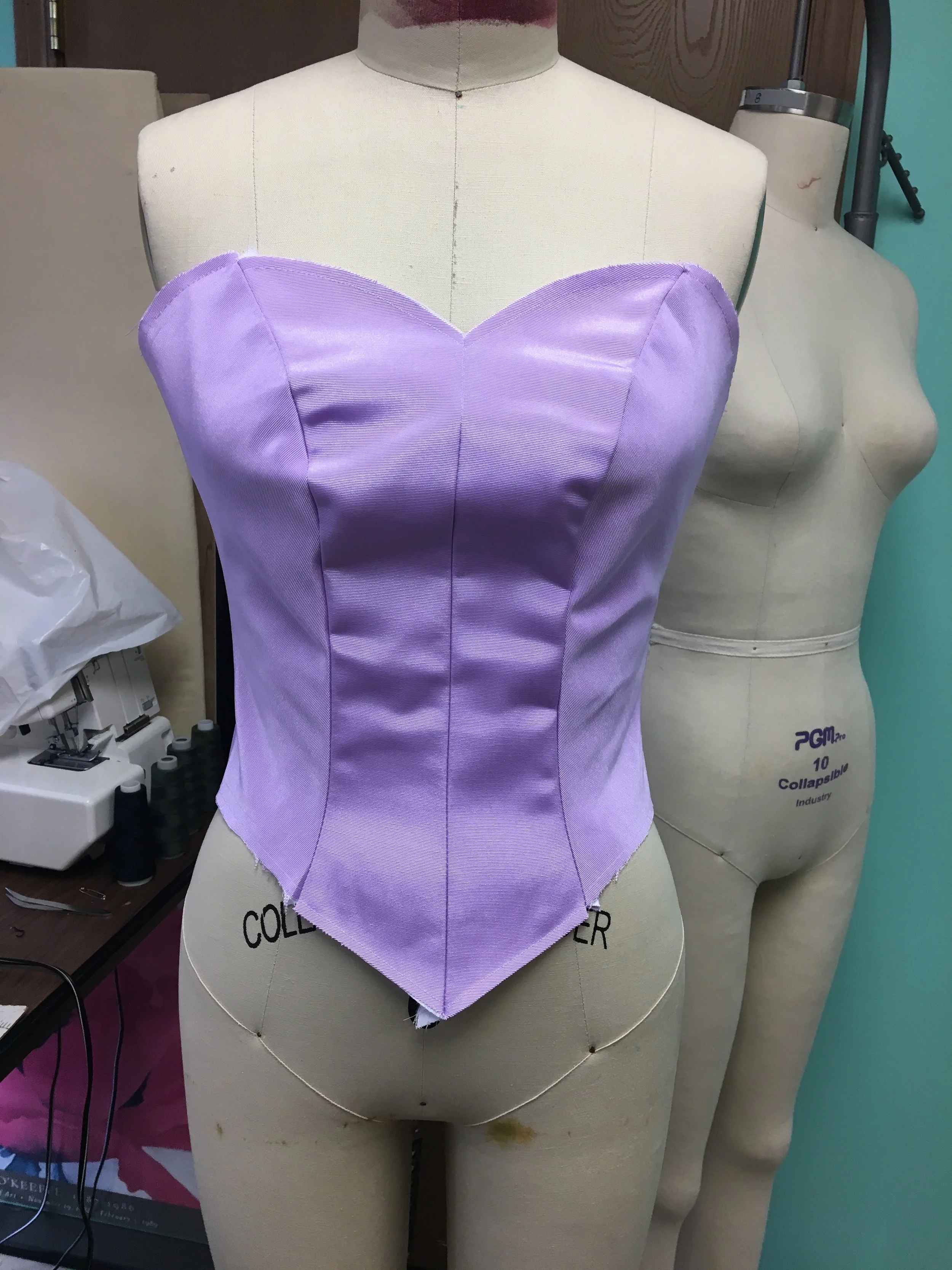 Constructed bodice
