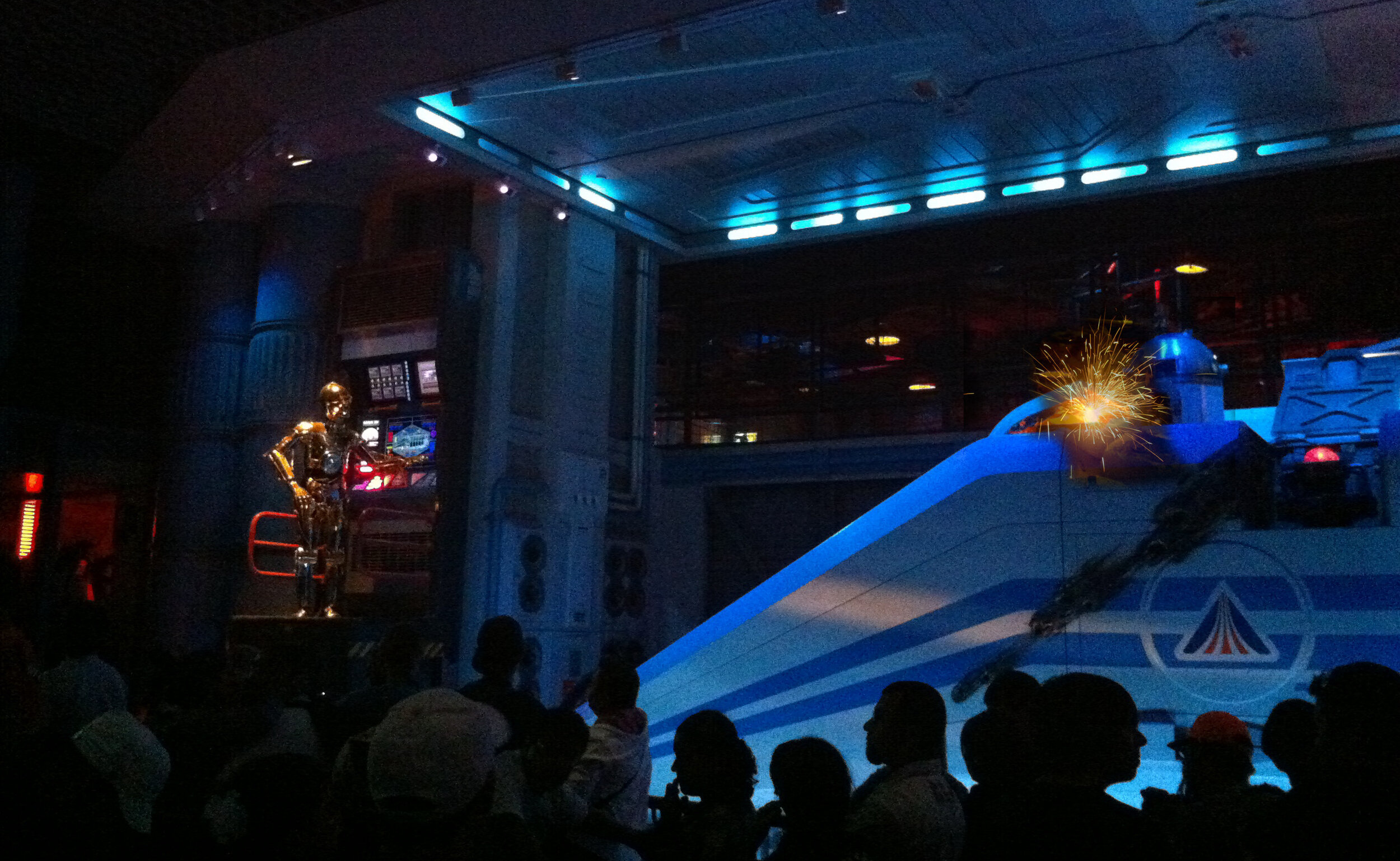 Star Tours Special Effects