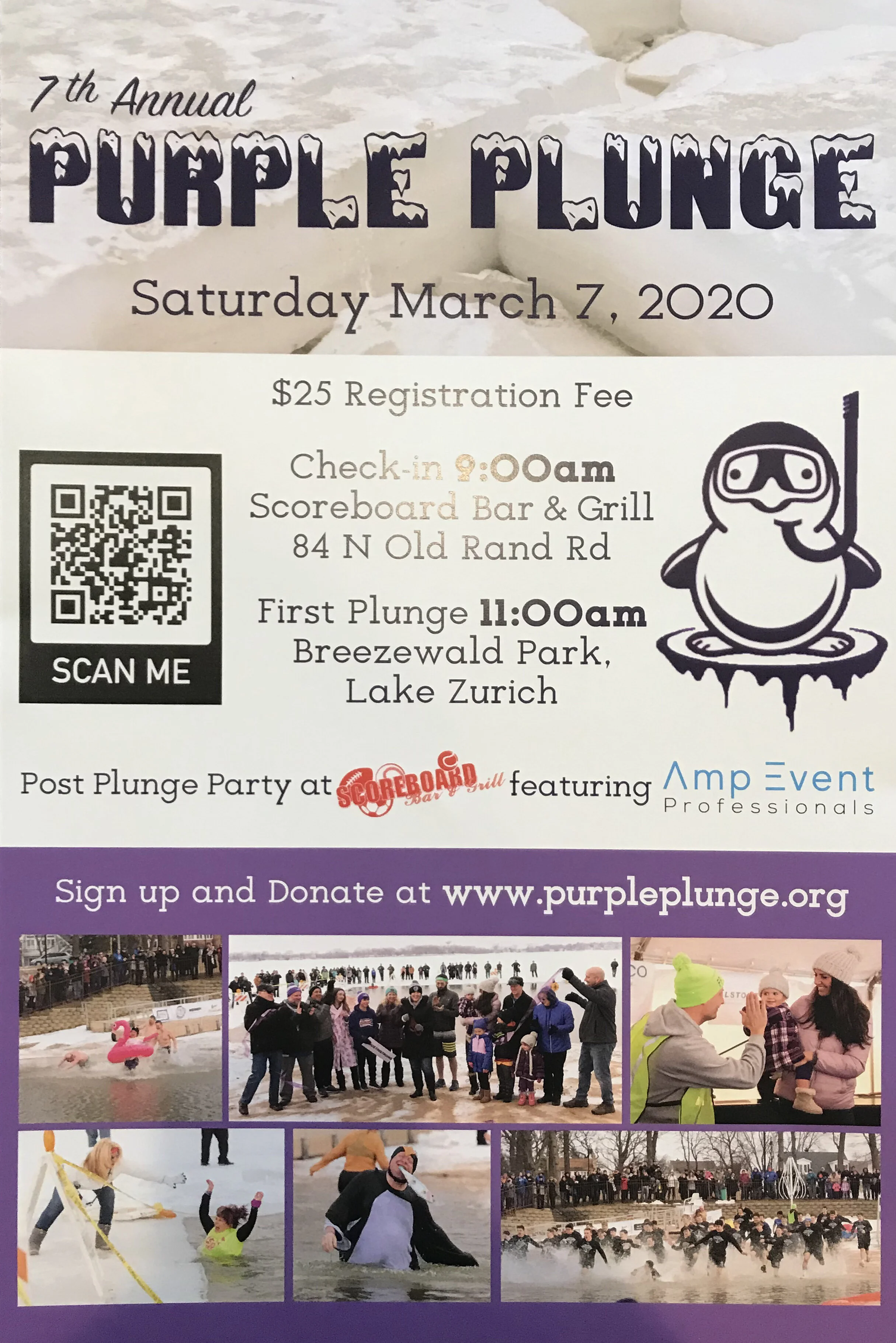 7th Annual Purple Plunge
