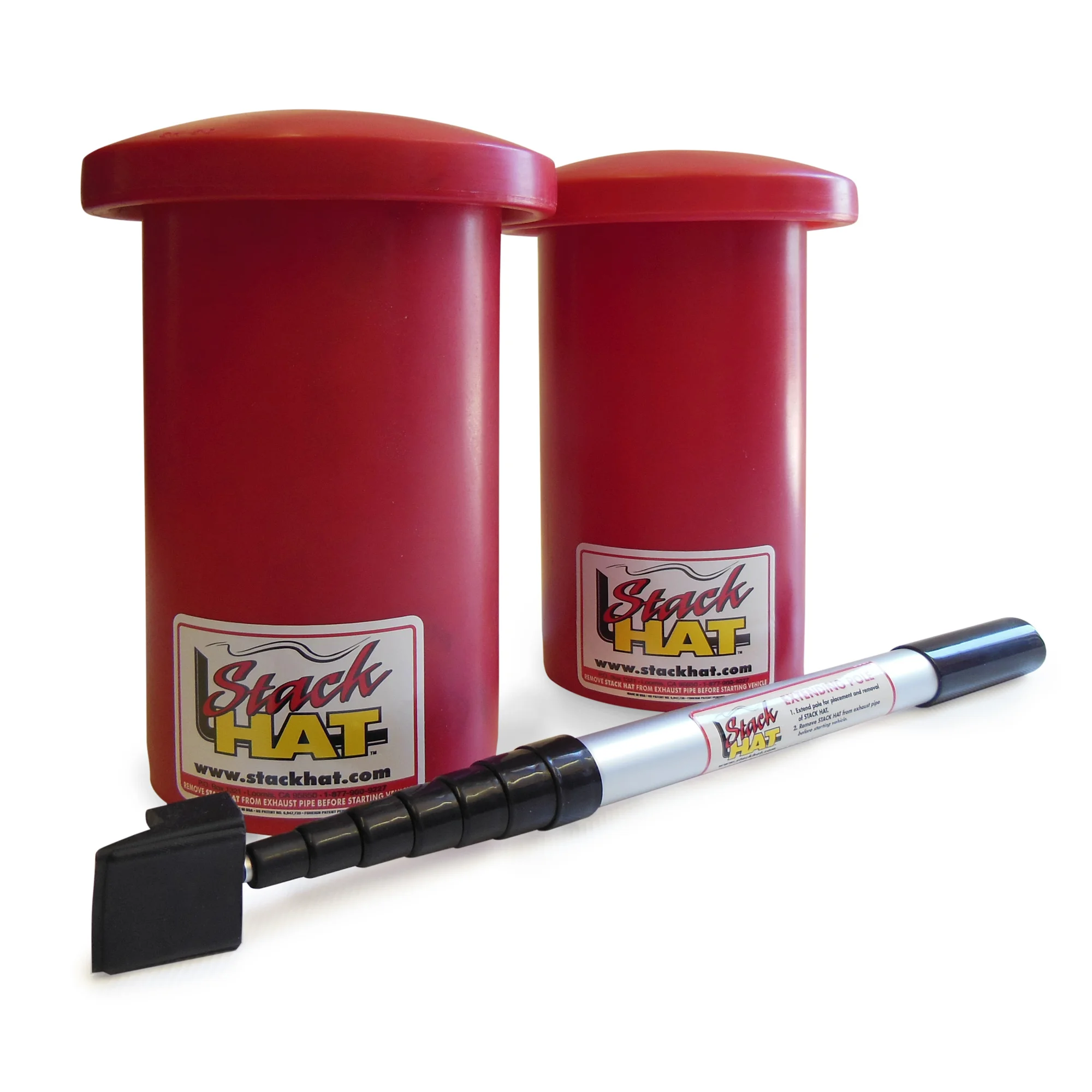 6" Dual Stack Hat Kit