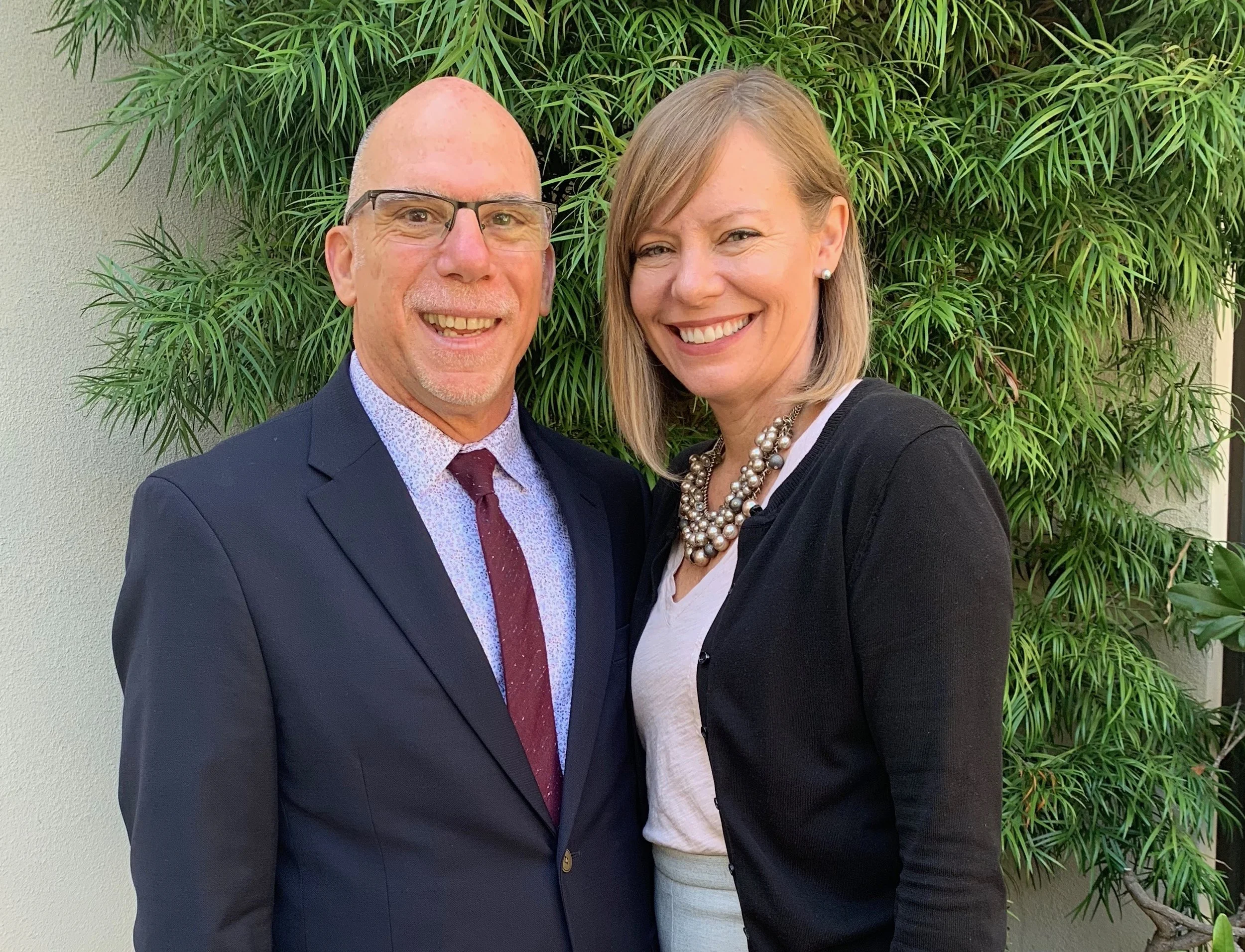 Rev. Calvin and his wife, Janine